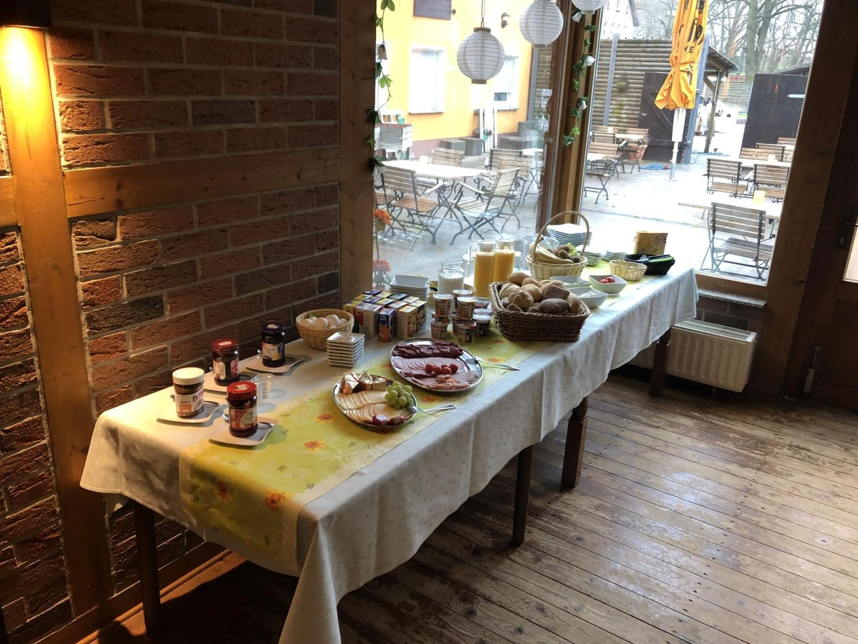 Dining area in Landgasthof Deinert
