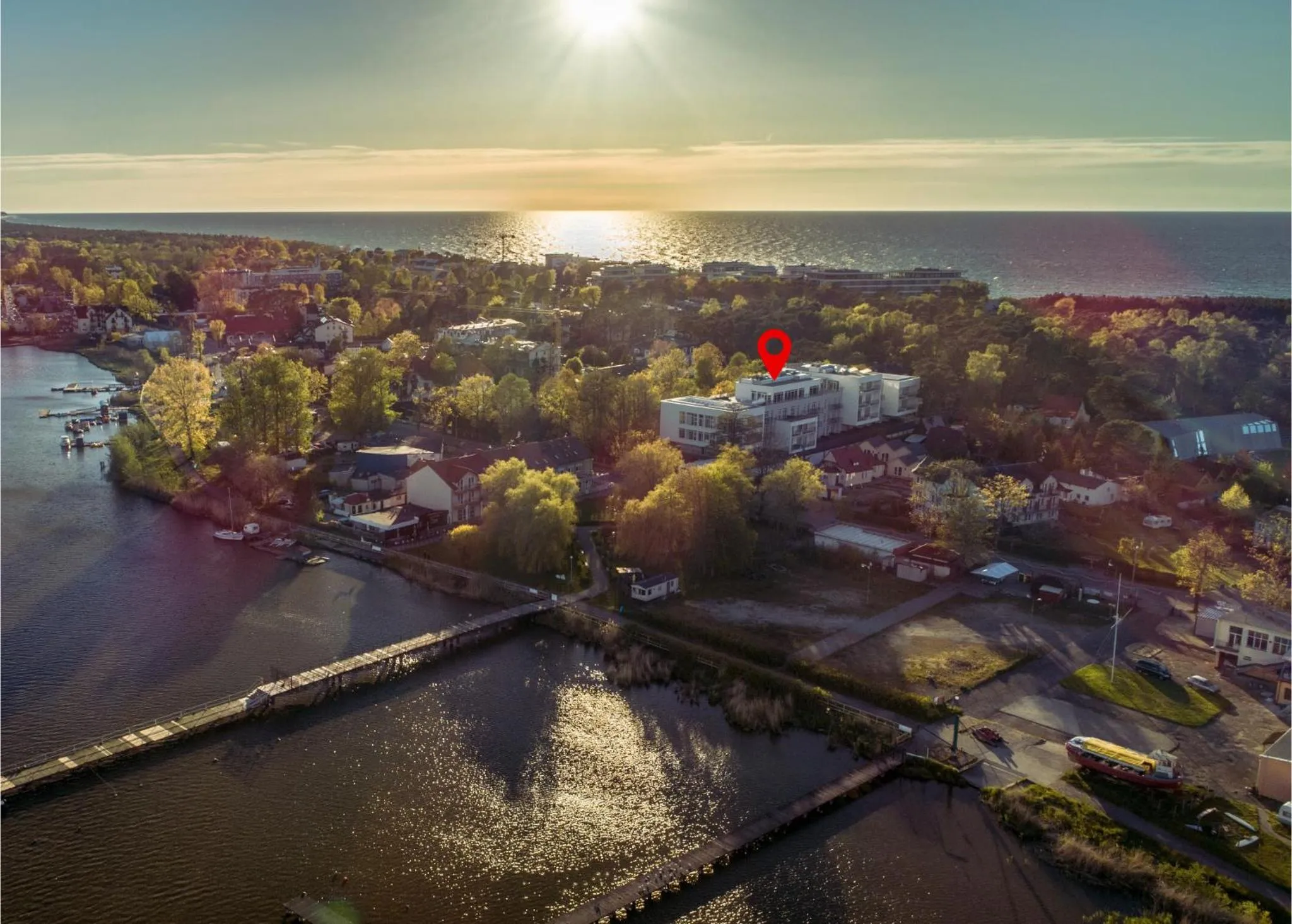 Property building in Molo Park Aparthotel