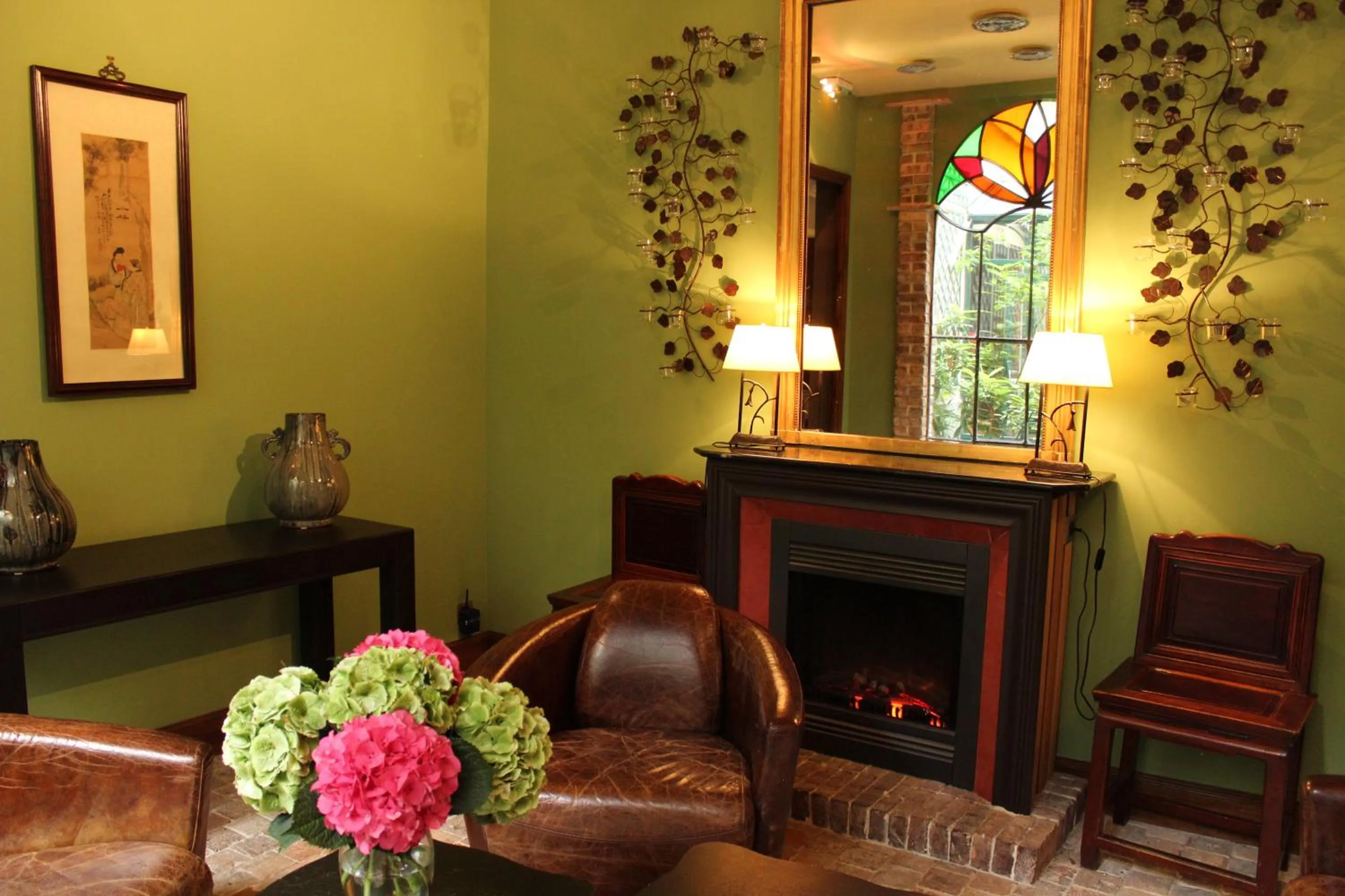 Living room in Hôtel Relais Monceau