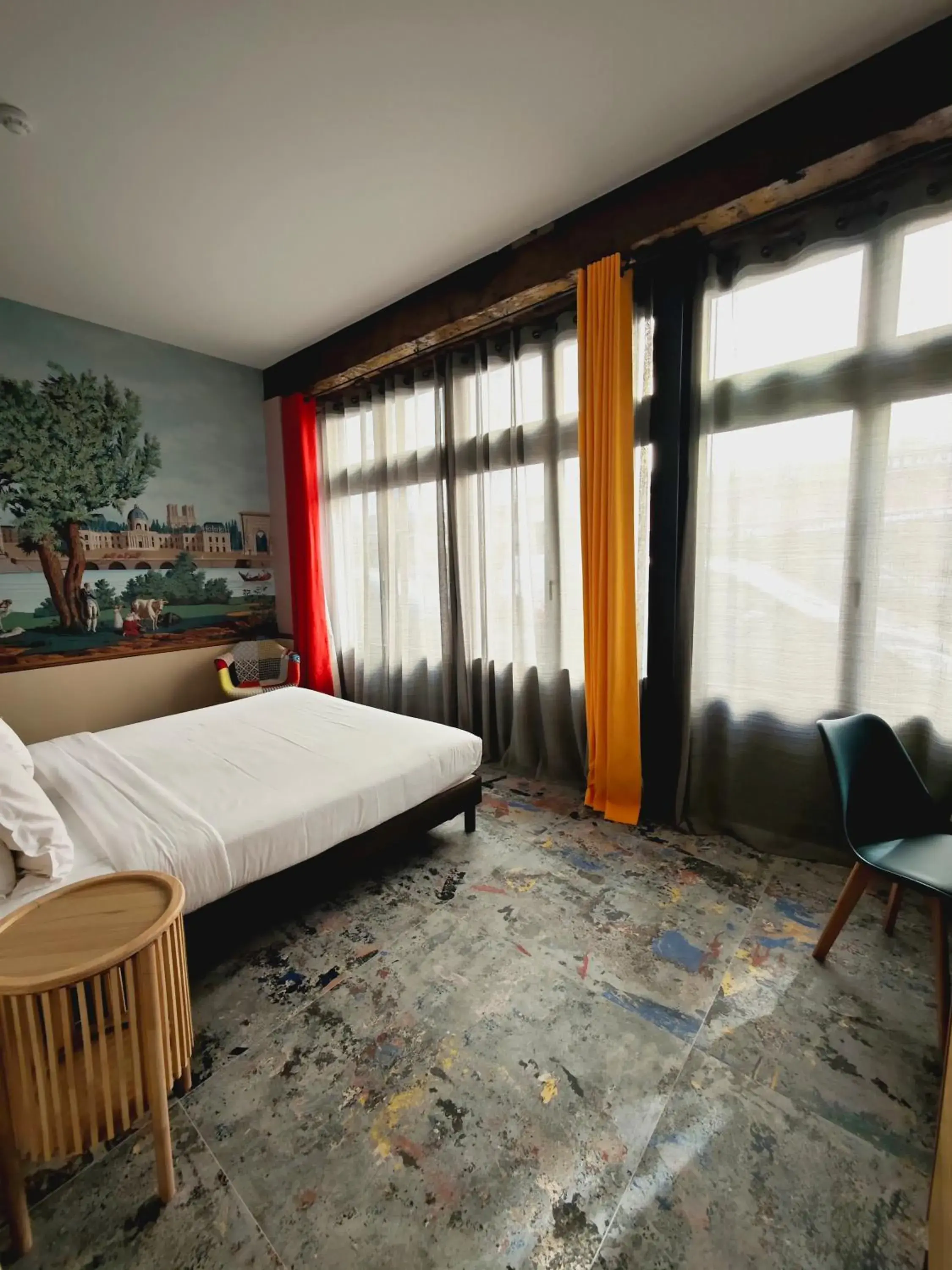 Bedroom, Bed in Hôtel Relais Monceau Bedroom, Bed in Hôtel Relais Monceau