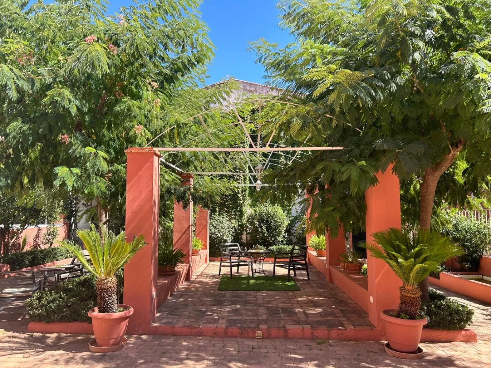 Patio in Hotel Boutique Conde de la Corte