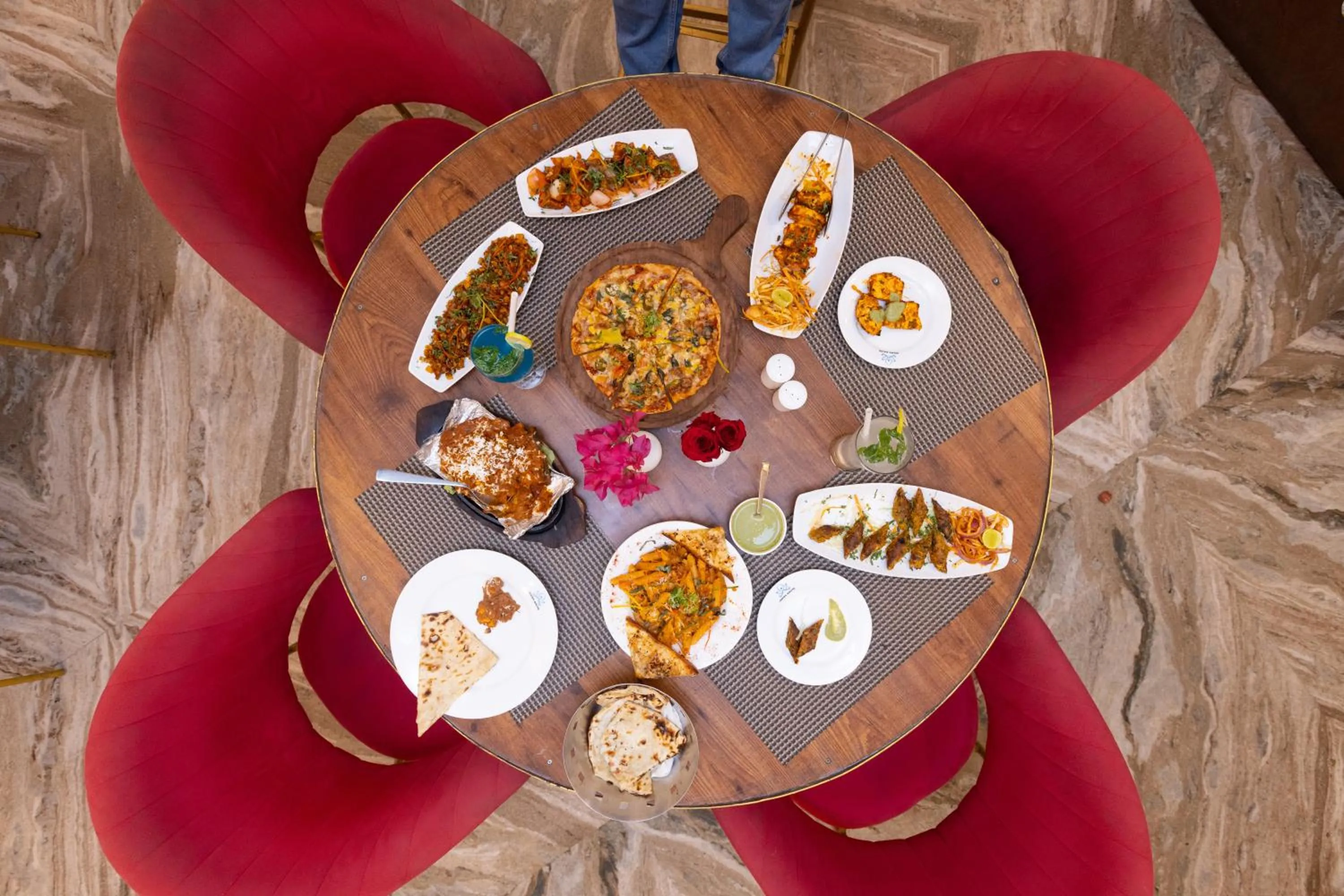 Food and drinks in Indira Nikunj Rubystone Exotic