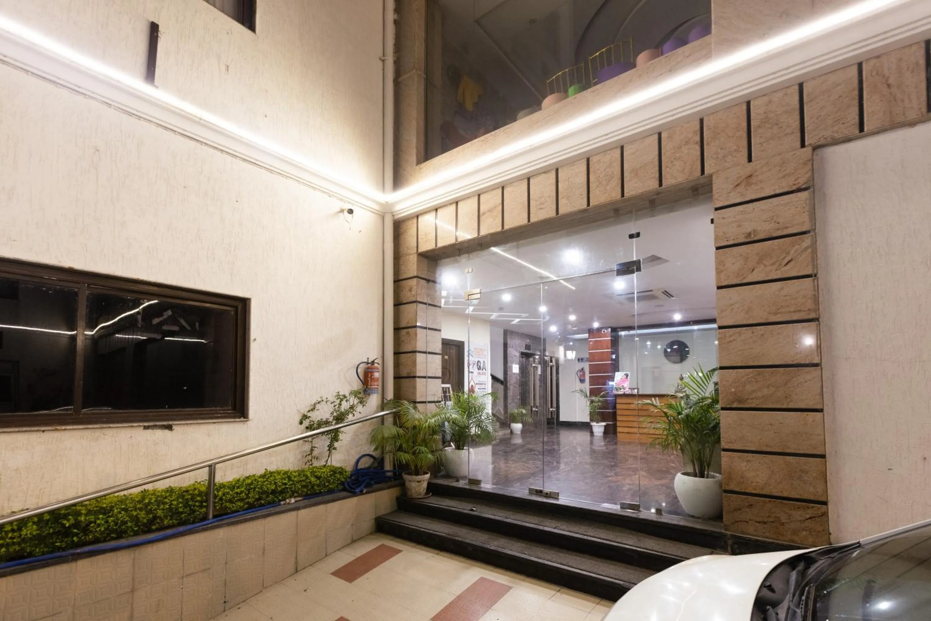 Facade/entrance in Indira Nikunj Rubystone Exotic