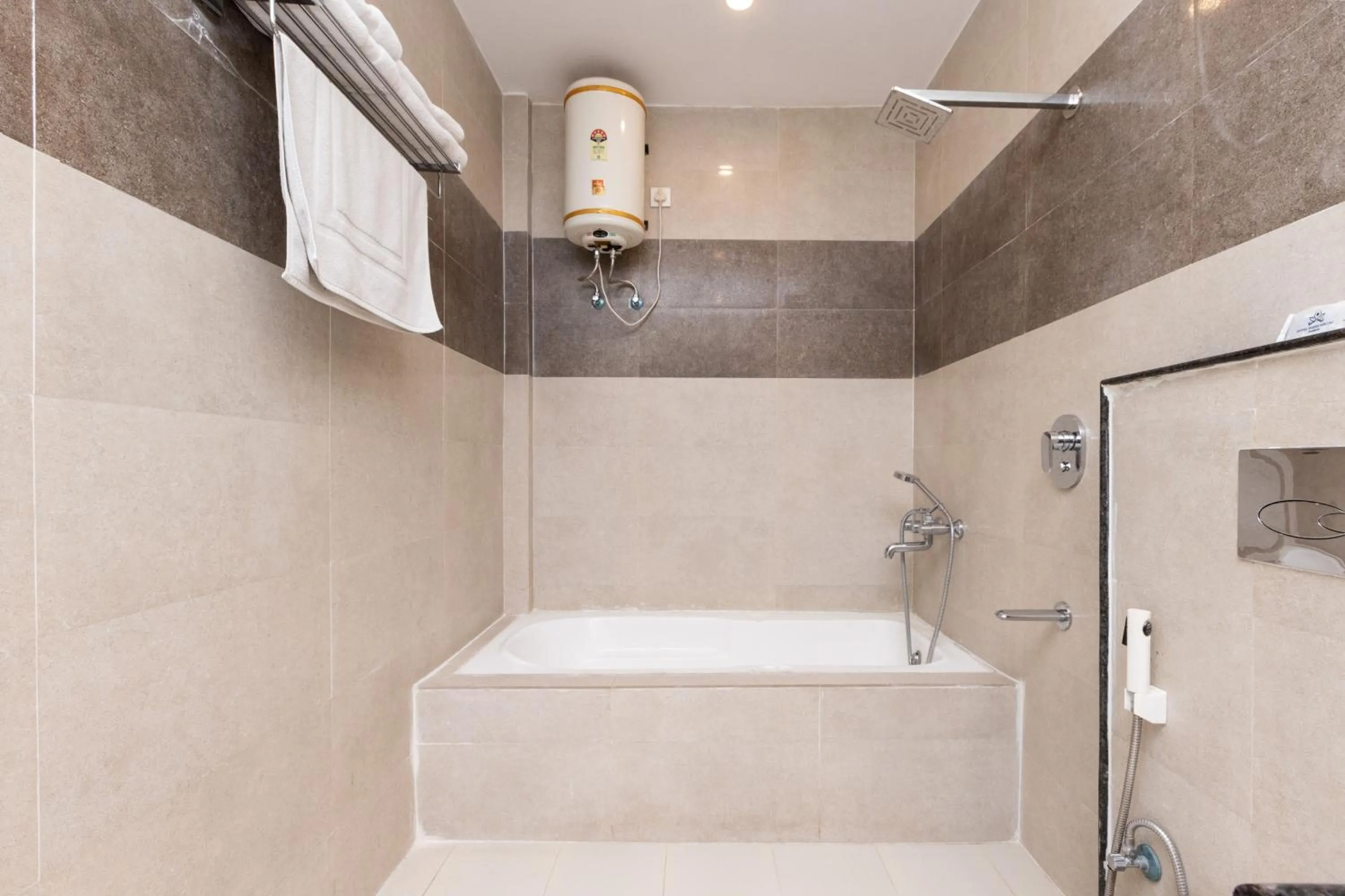 Bathroom in Indira Nikunj Rubystone Exotic