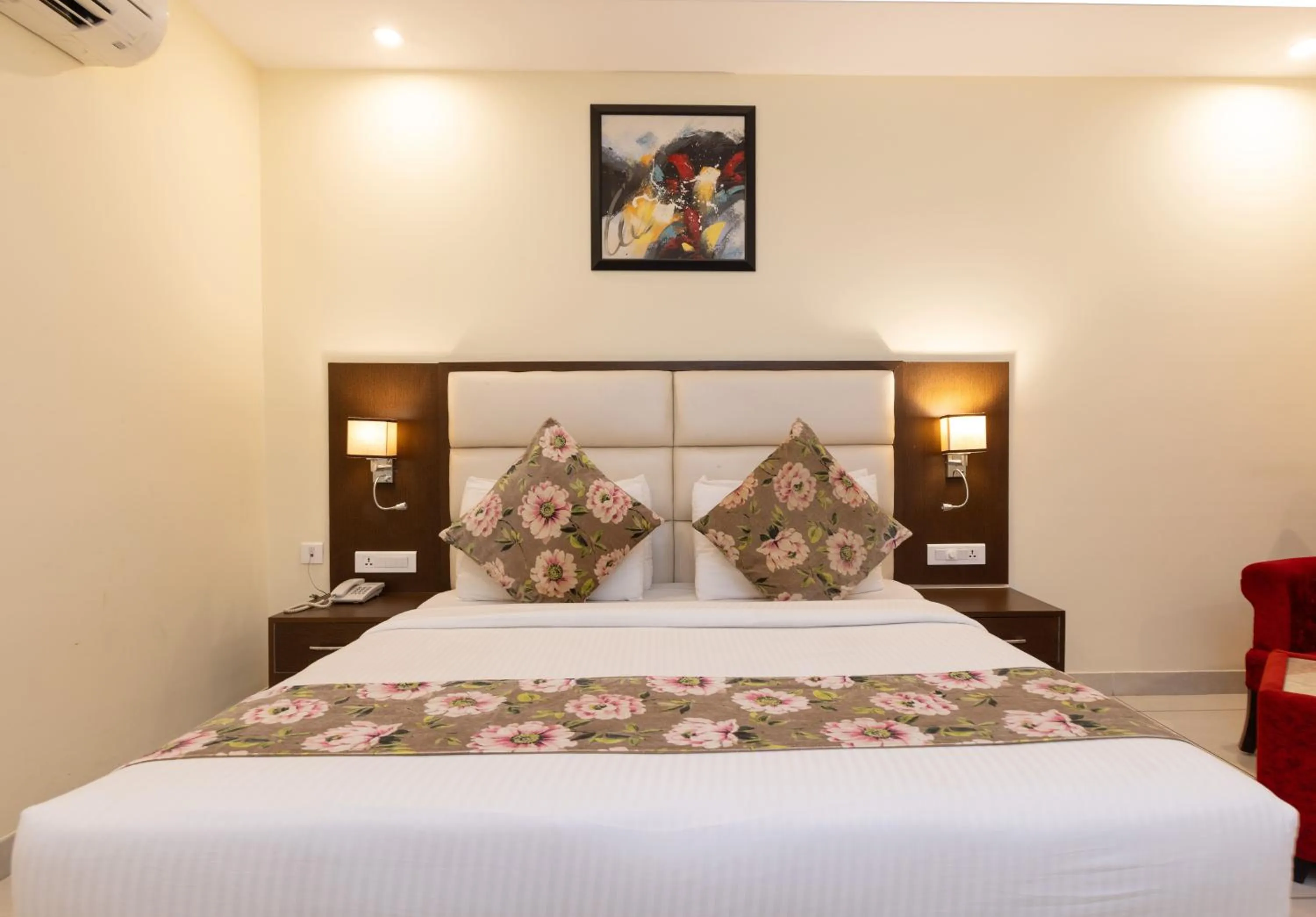 Bed in Indira Nikunj Rubystone Exotic