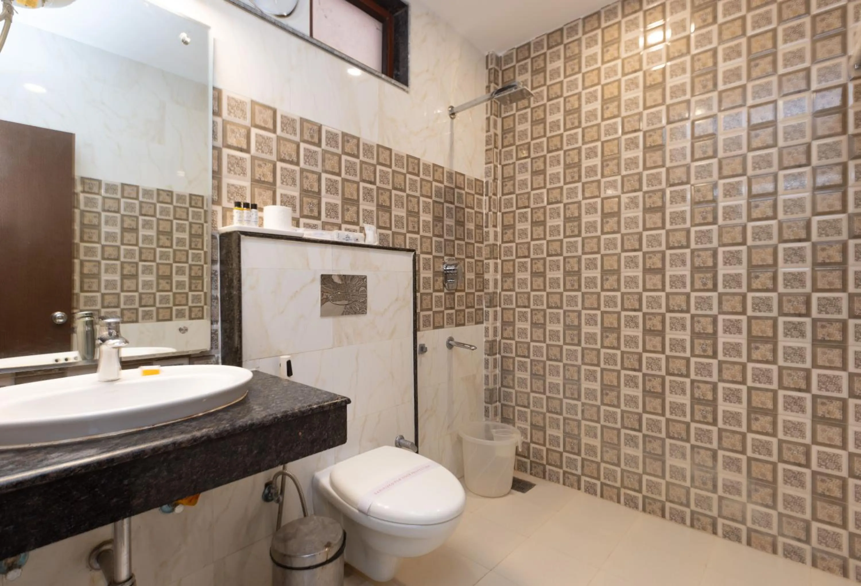 Bathroom in Indira Nikunj Rubystone Exotic