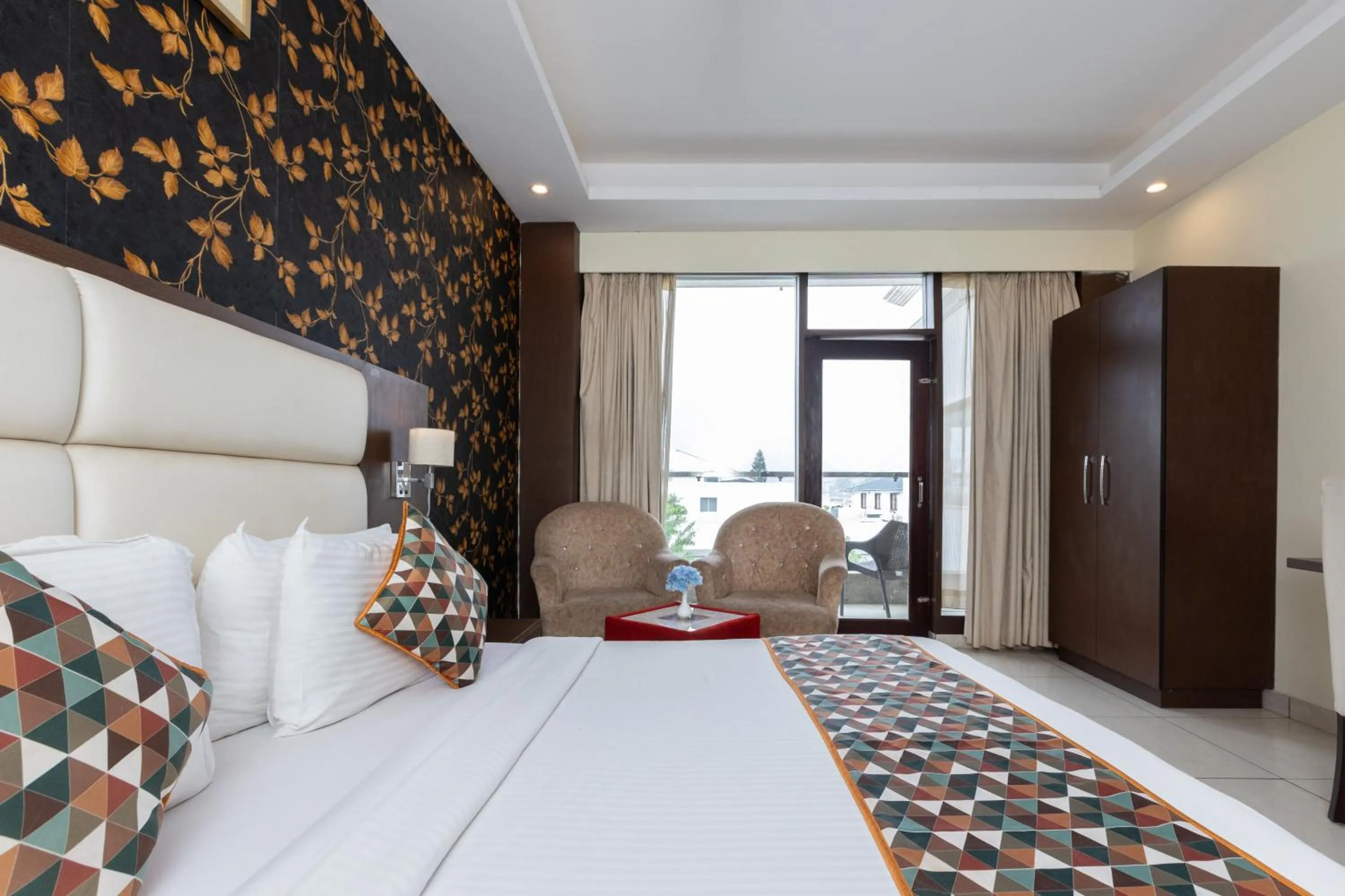 Bed in Indira Nikunj Rubystone Exotic