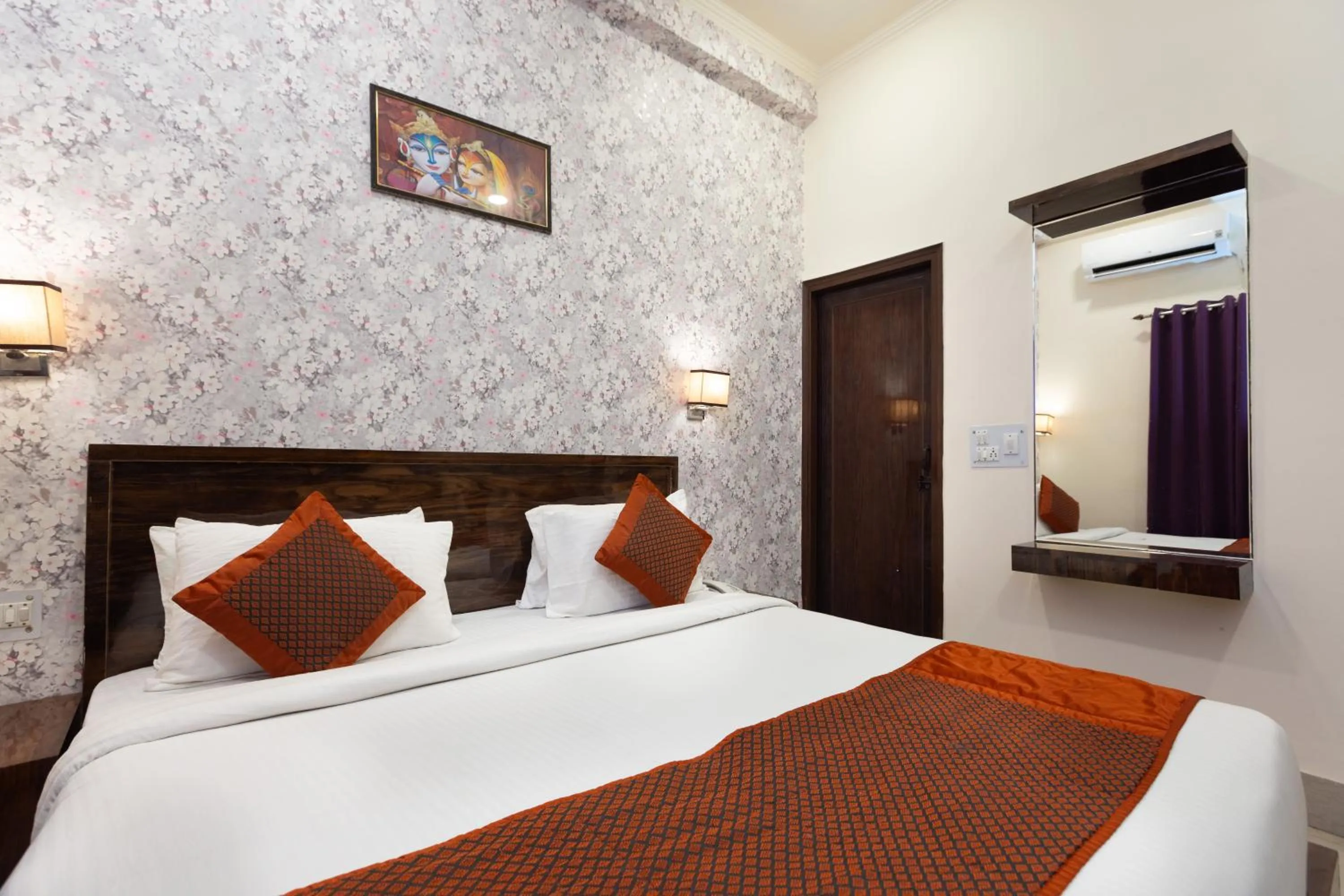 Bed in Indira Nikunj Rubystone Exotic