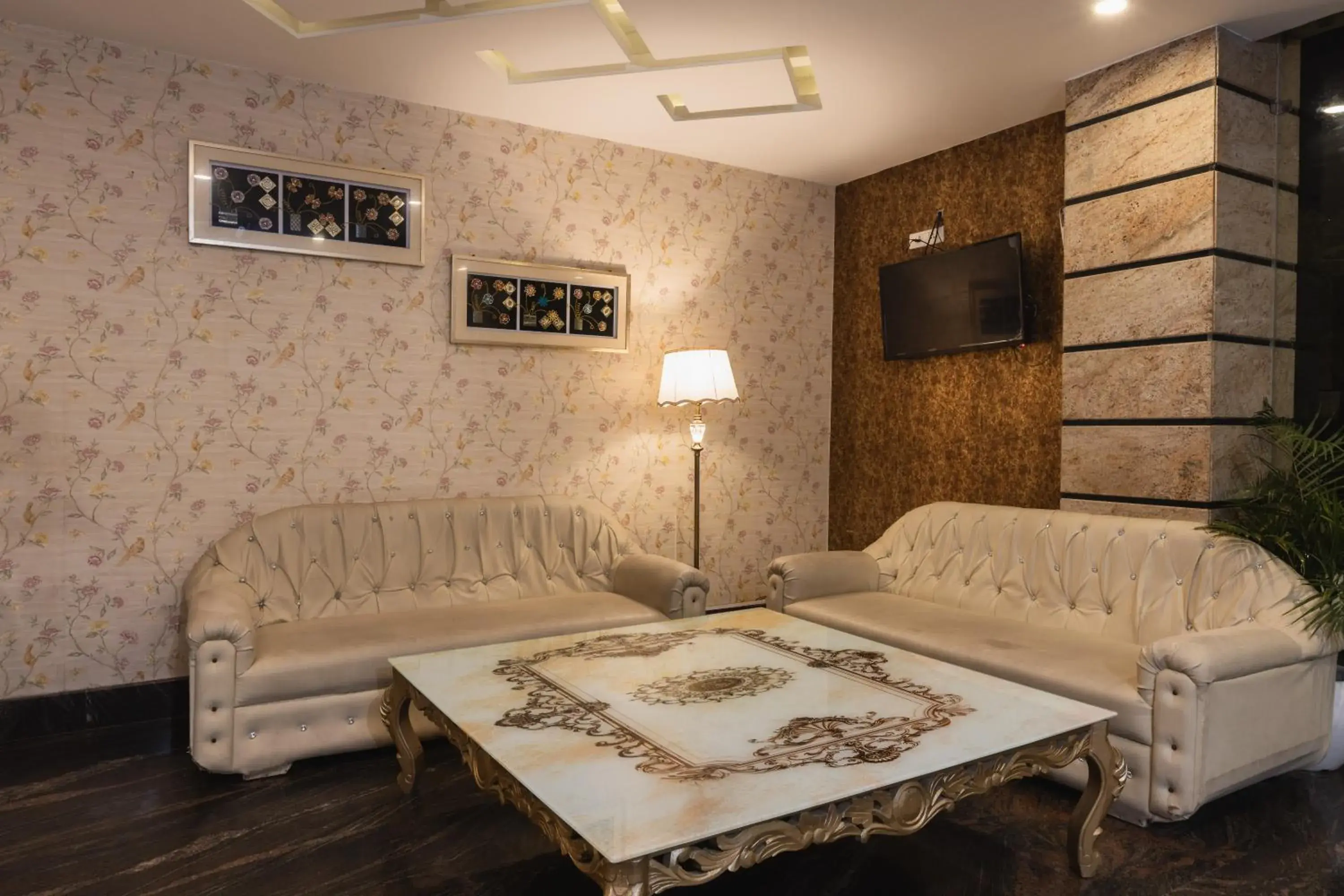 Lobby or reception in Indira Nikunj Rubystone Exotic Lobby or reception in Indira Nikunj Rubystone Exotic