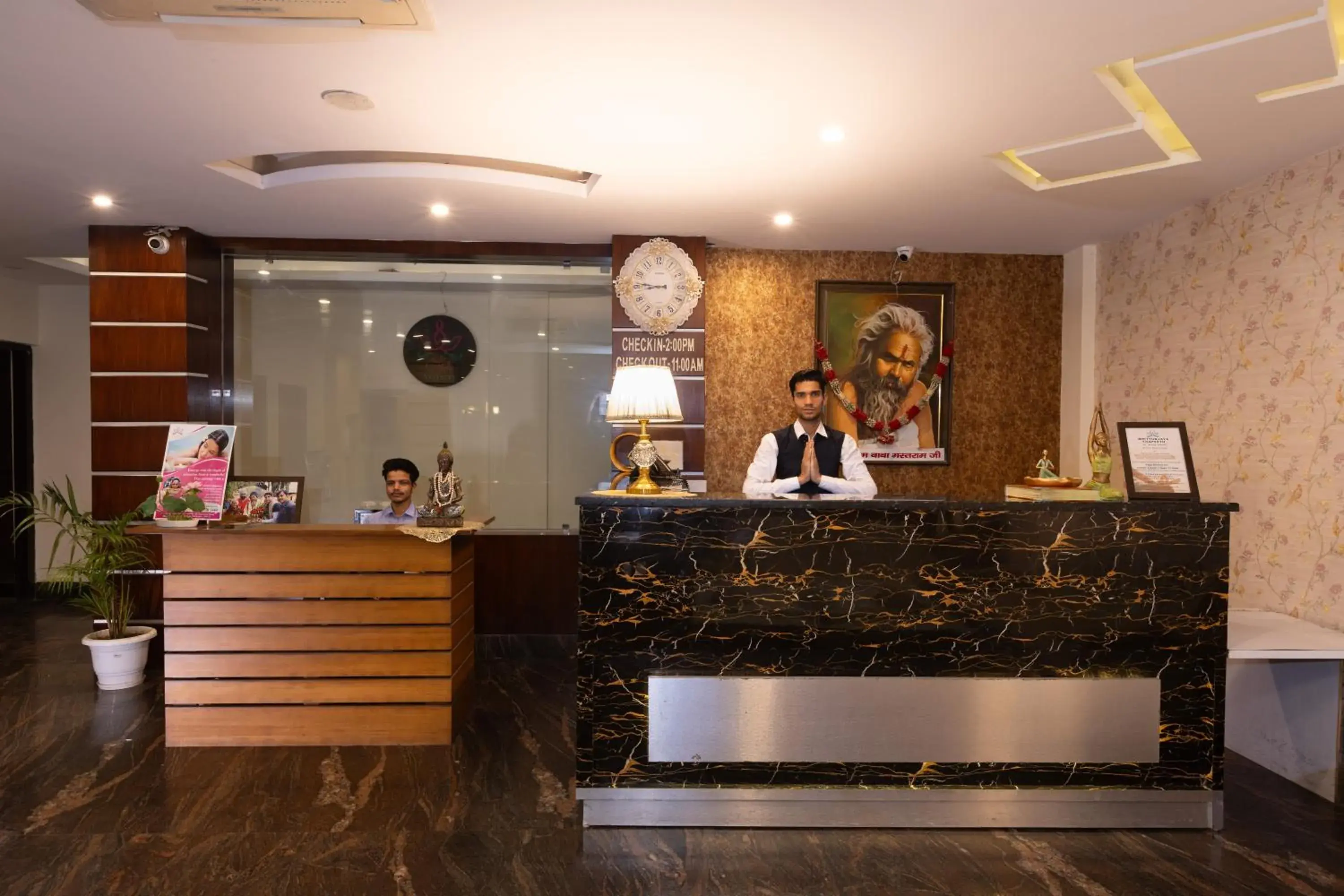 Lobby or reception in Indira Nikunj Rubystone Exotic Lobby or reception in Indira Nikunj Rubystone Exotic