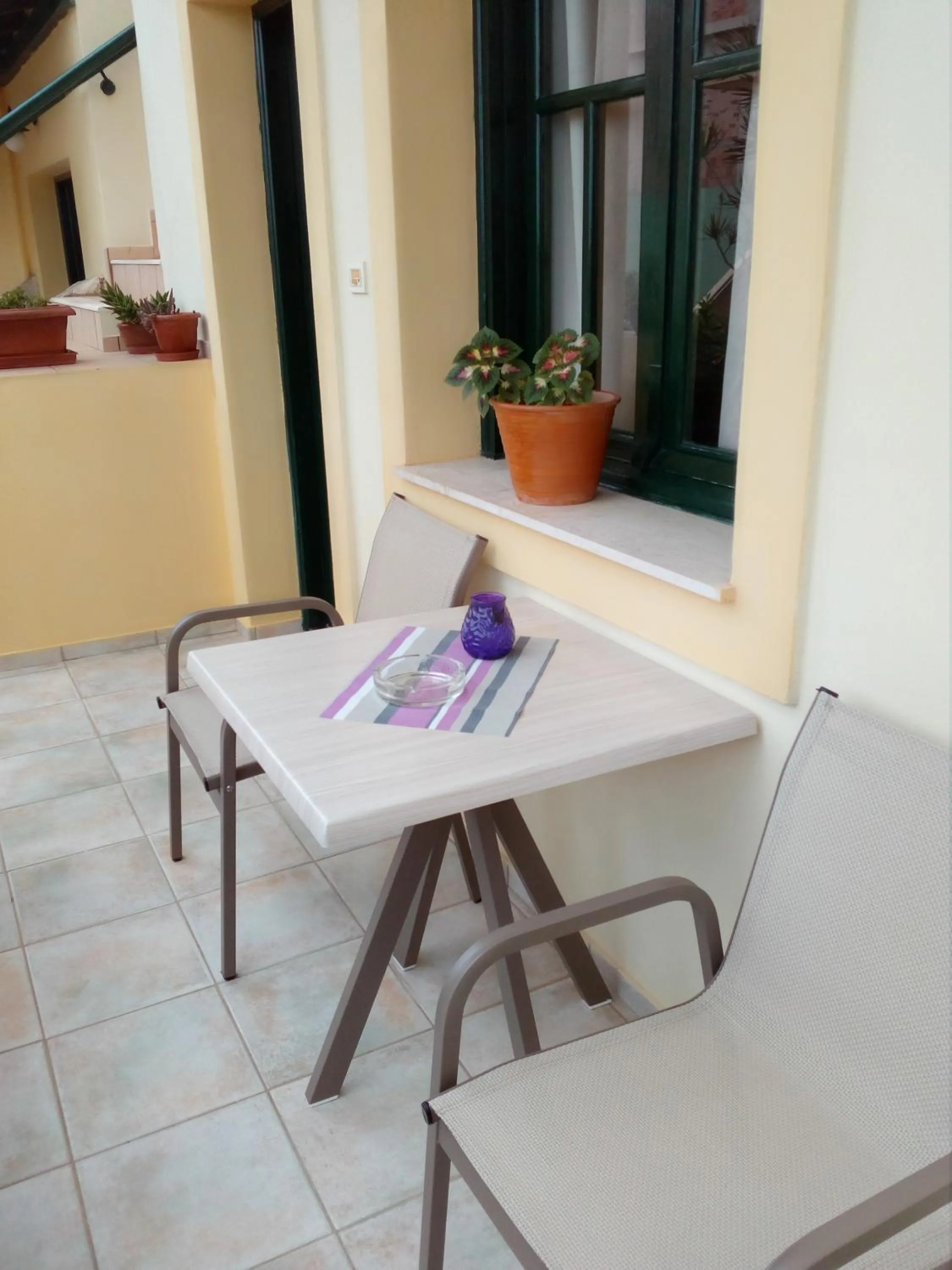 Balcony/Terrace in Aspri Petra Apartments
