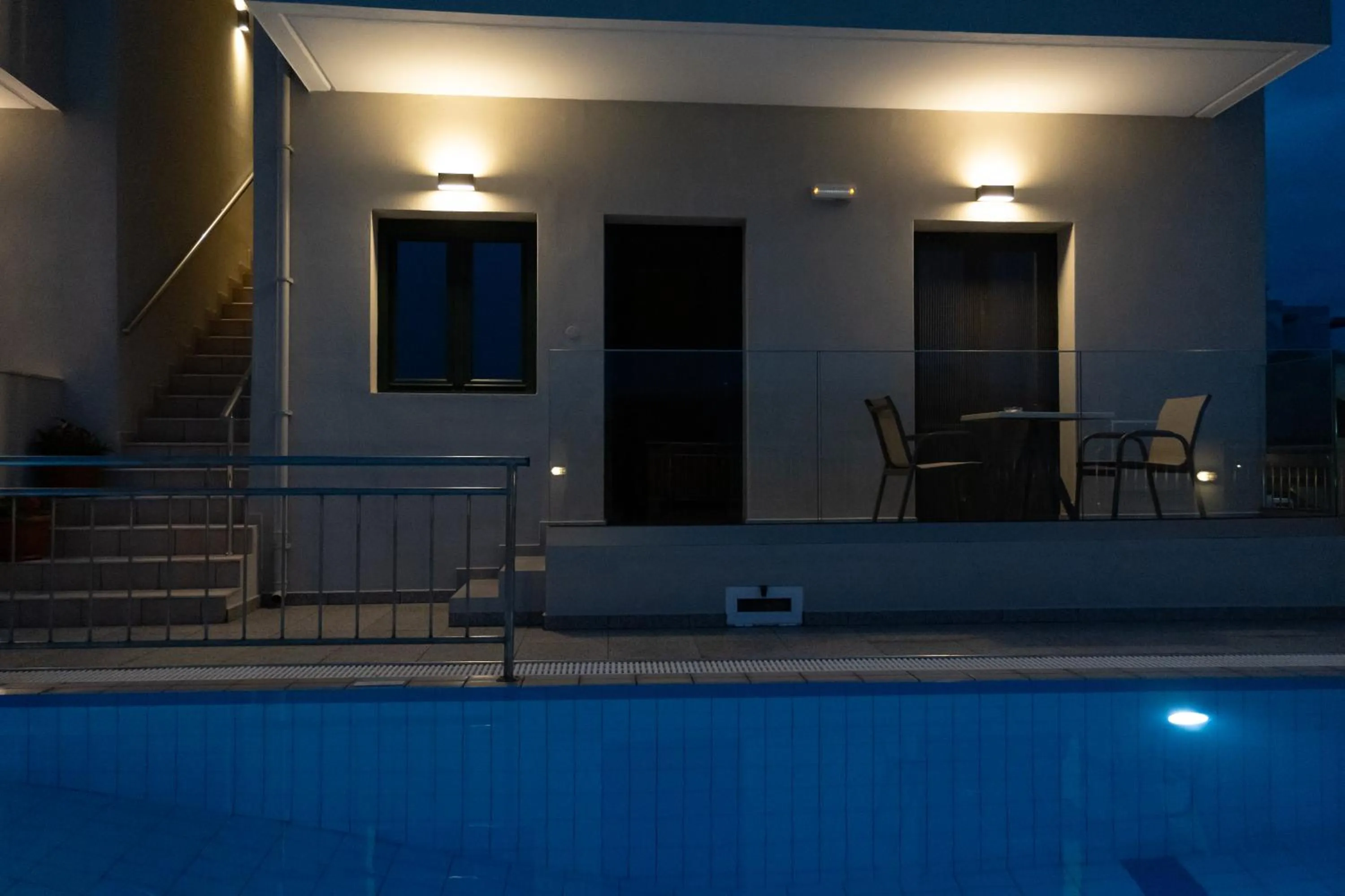 Balcony/Terrace in Aspri Petra Apartments