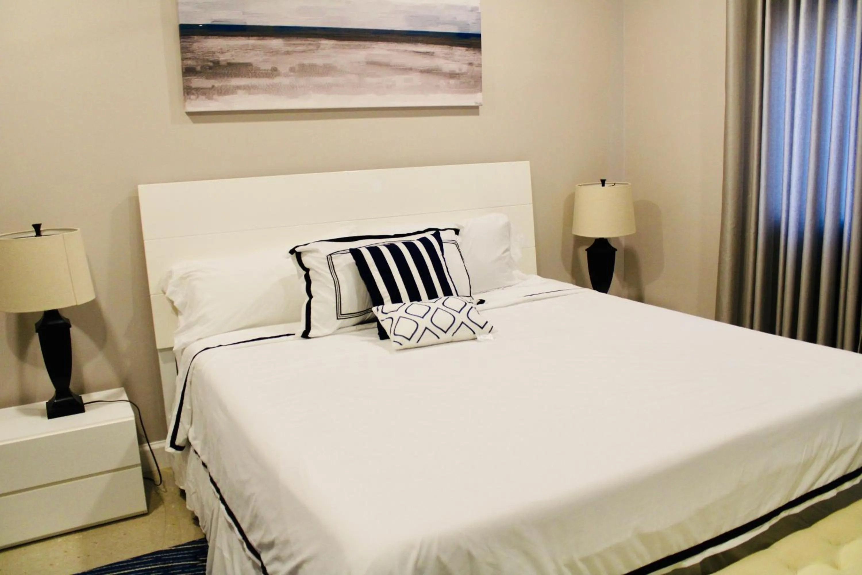 Bedroom, Bed in The Marina Villa de Sonja