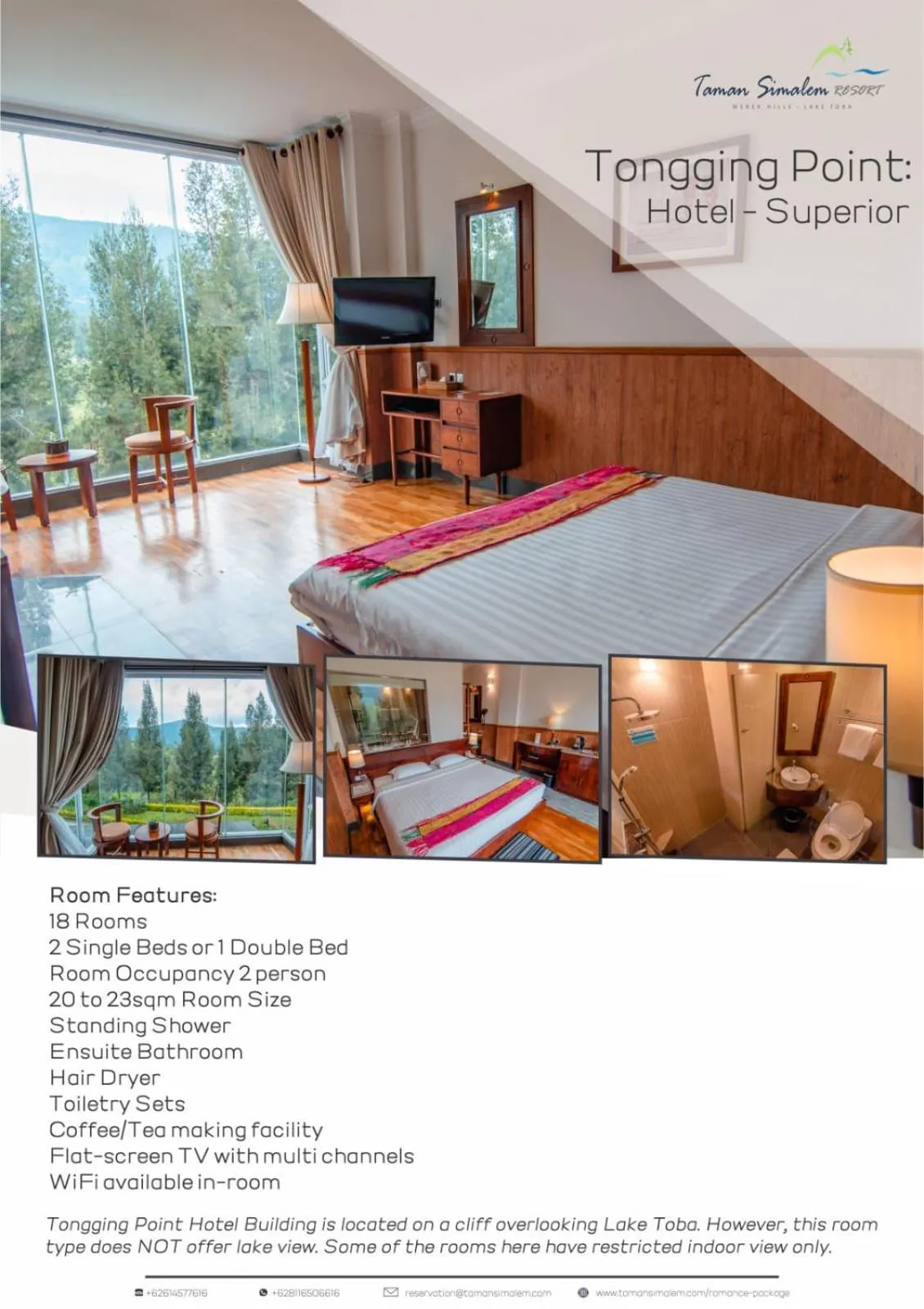 Property building in Taman Simalem Resort