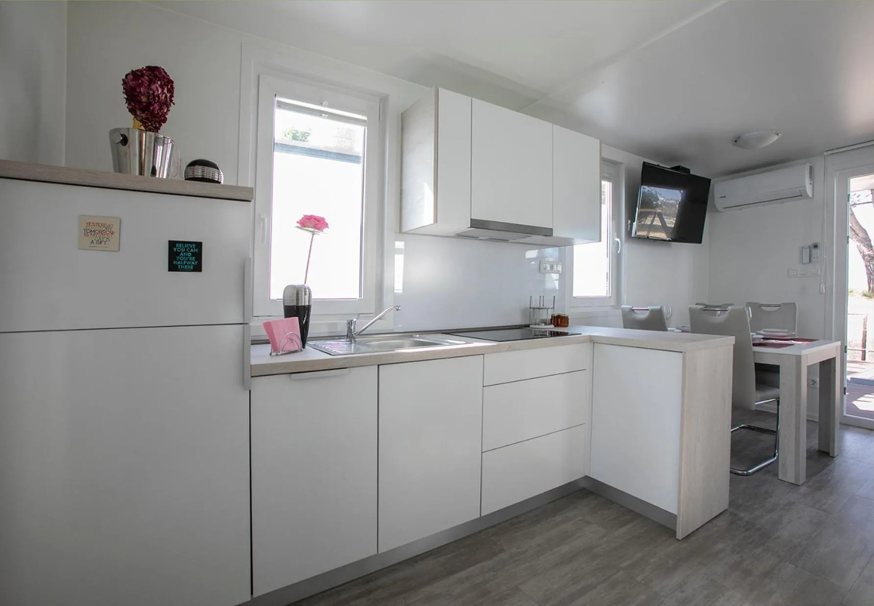 Kitchen or kitchenette in Floating Sea House Principessa
