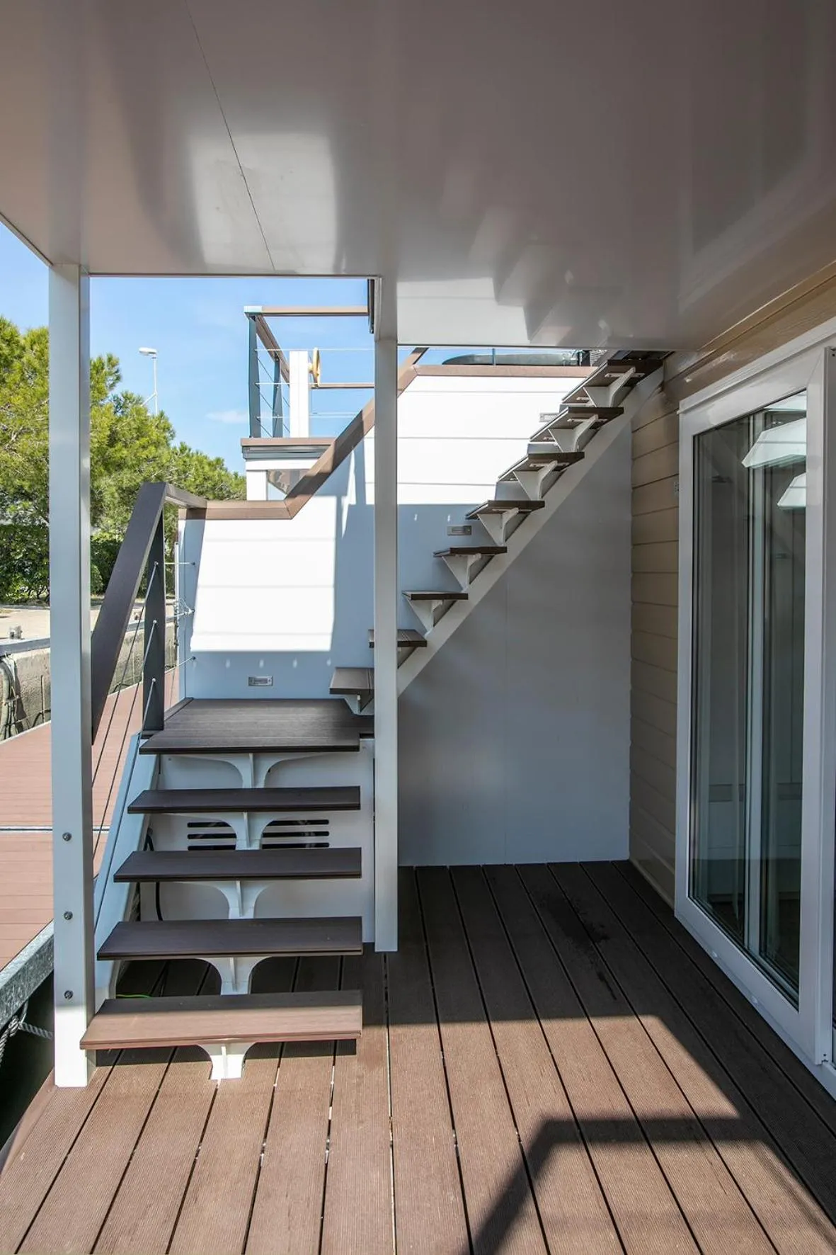 Balcony/Terrace in Floating Sea House Principessa