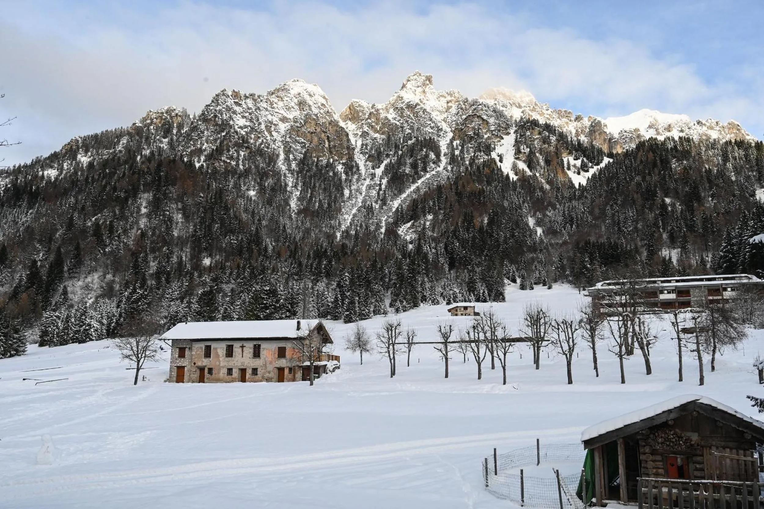 Winter in Rifugio Cereda