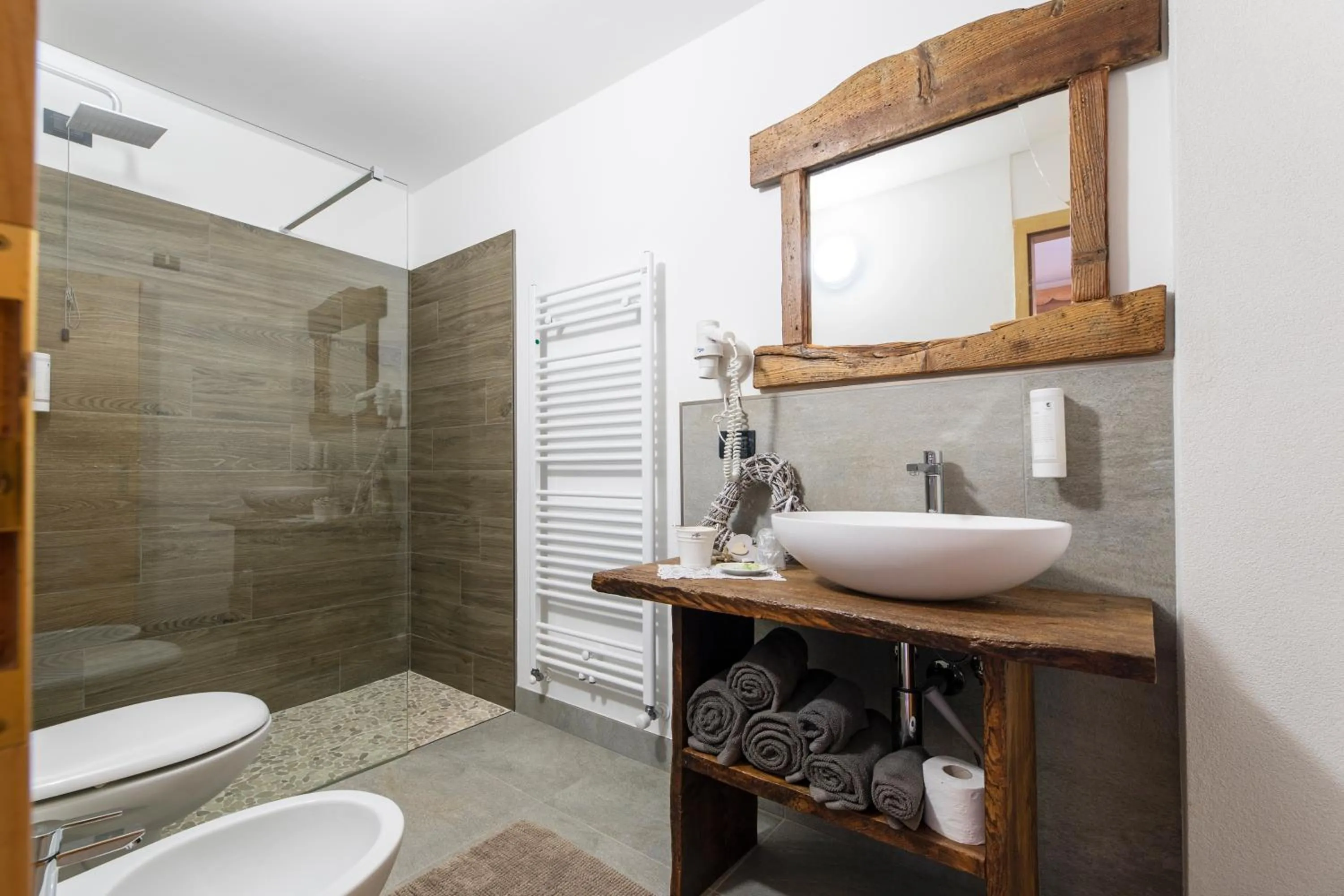 Shower in Rifugio Cereda