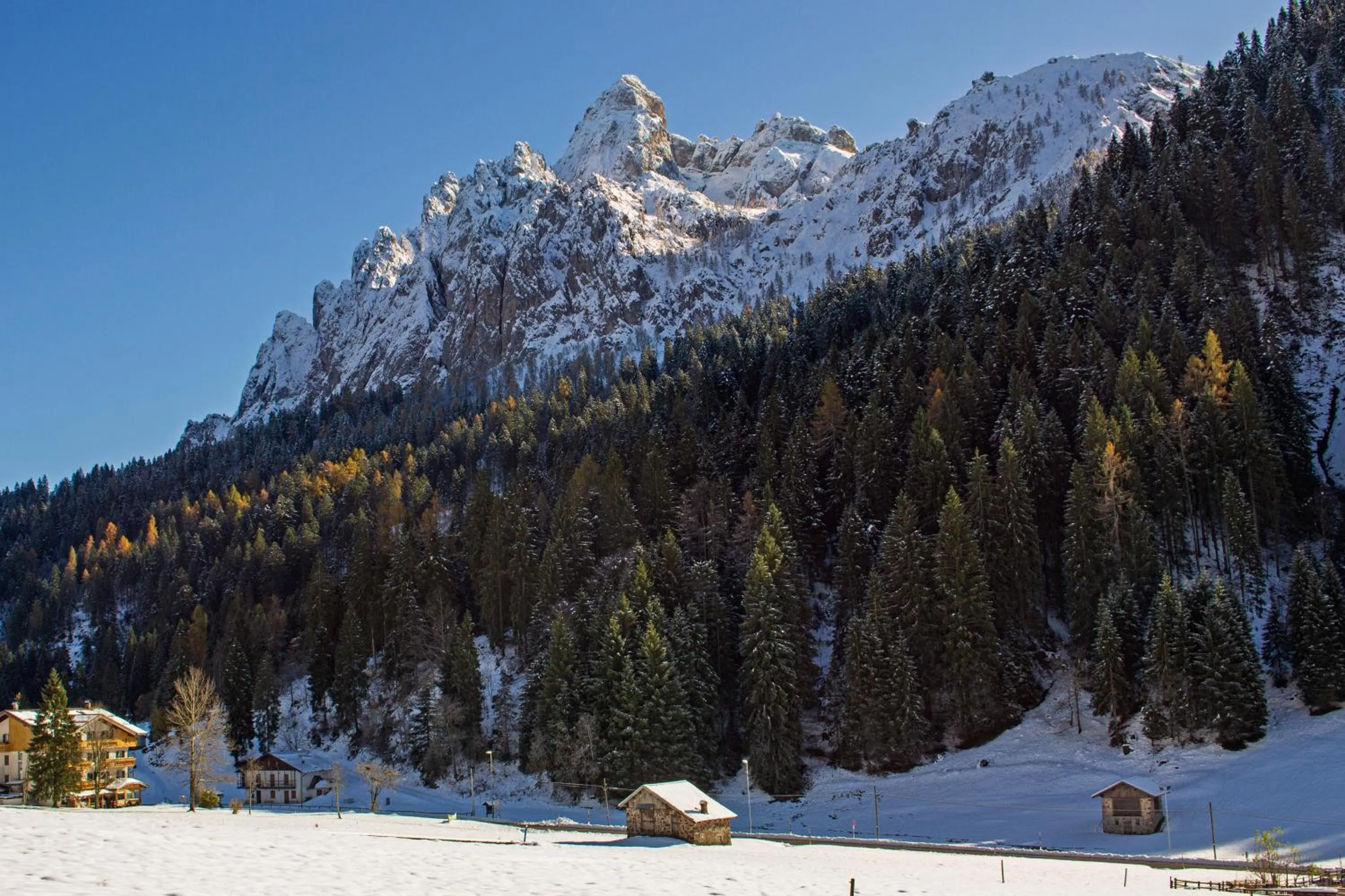 Natural landscape in Rifugio Cereda