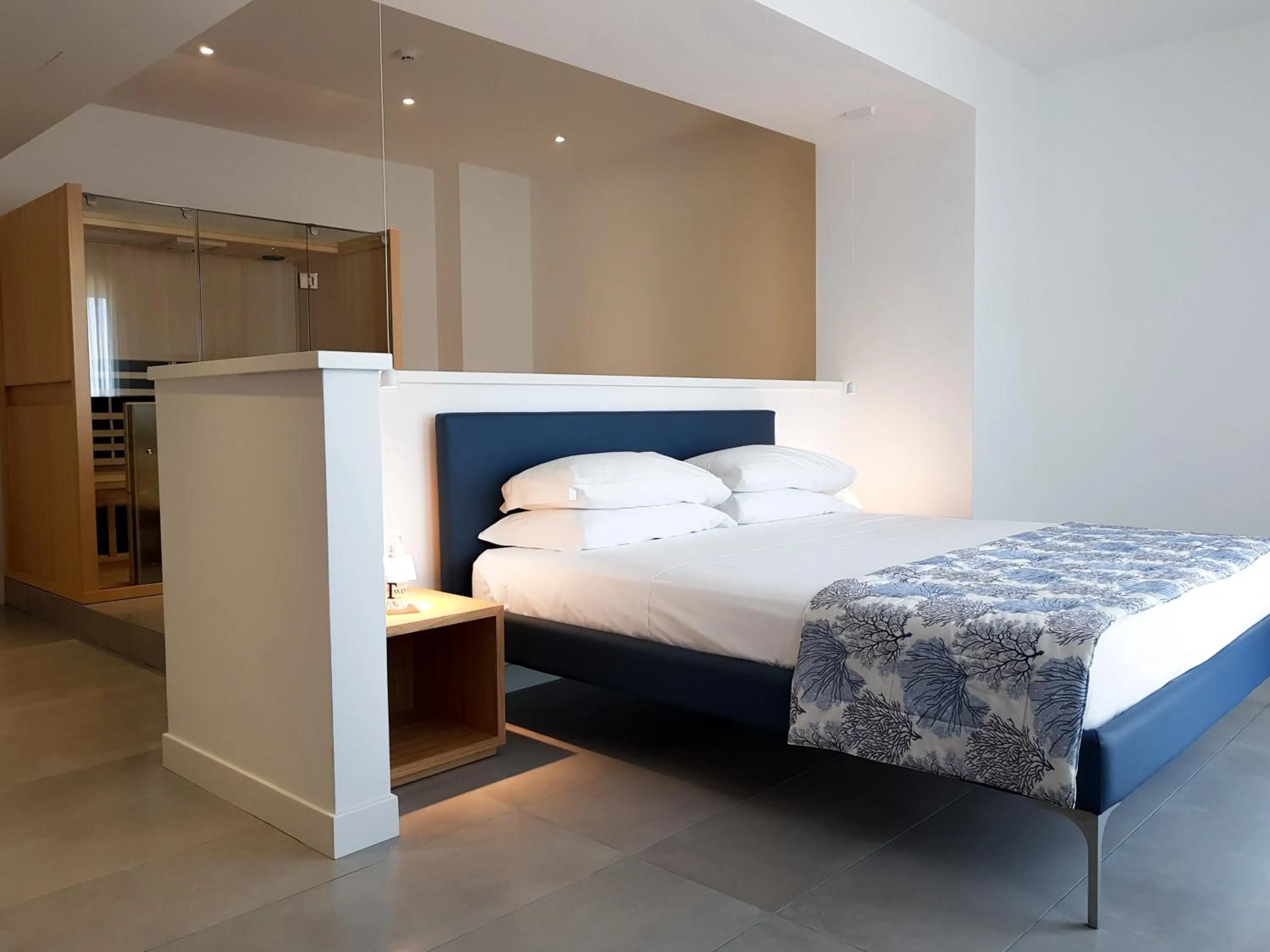 Bed in Mosella Suite Hotel