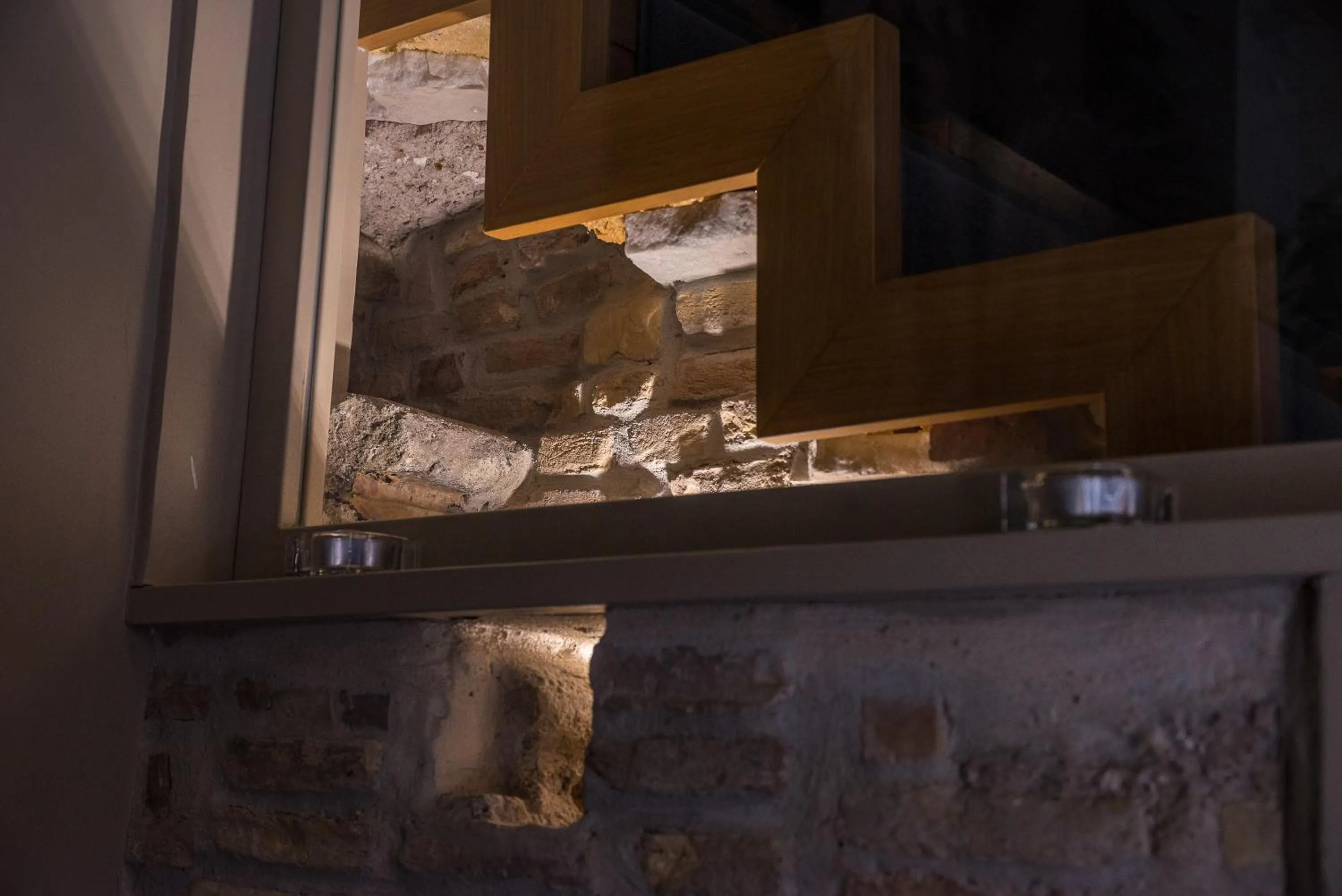 Decorative detail in Campo Marzio Luxury Suites