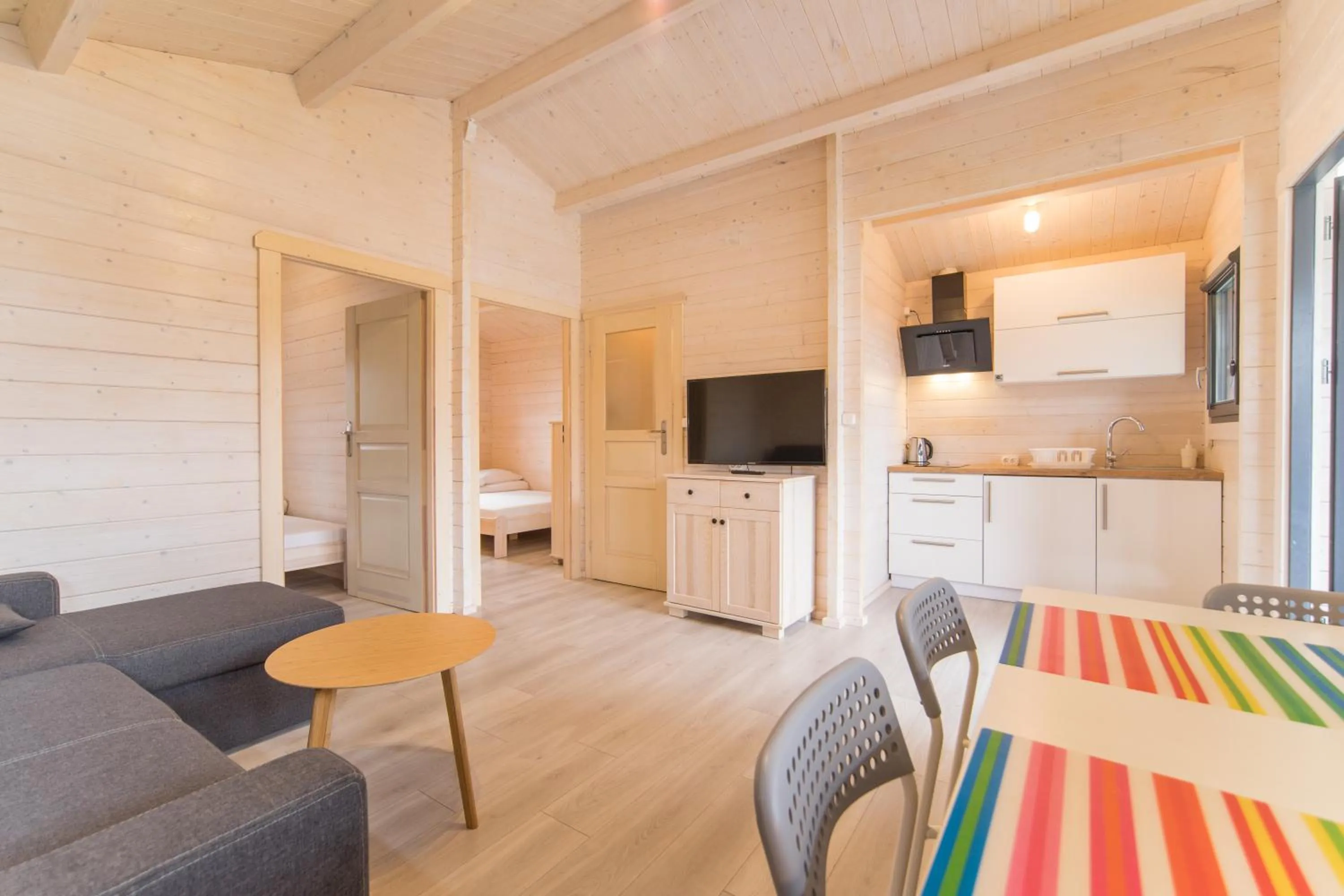 Bed in Family-Holiday Spa&Resort