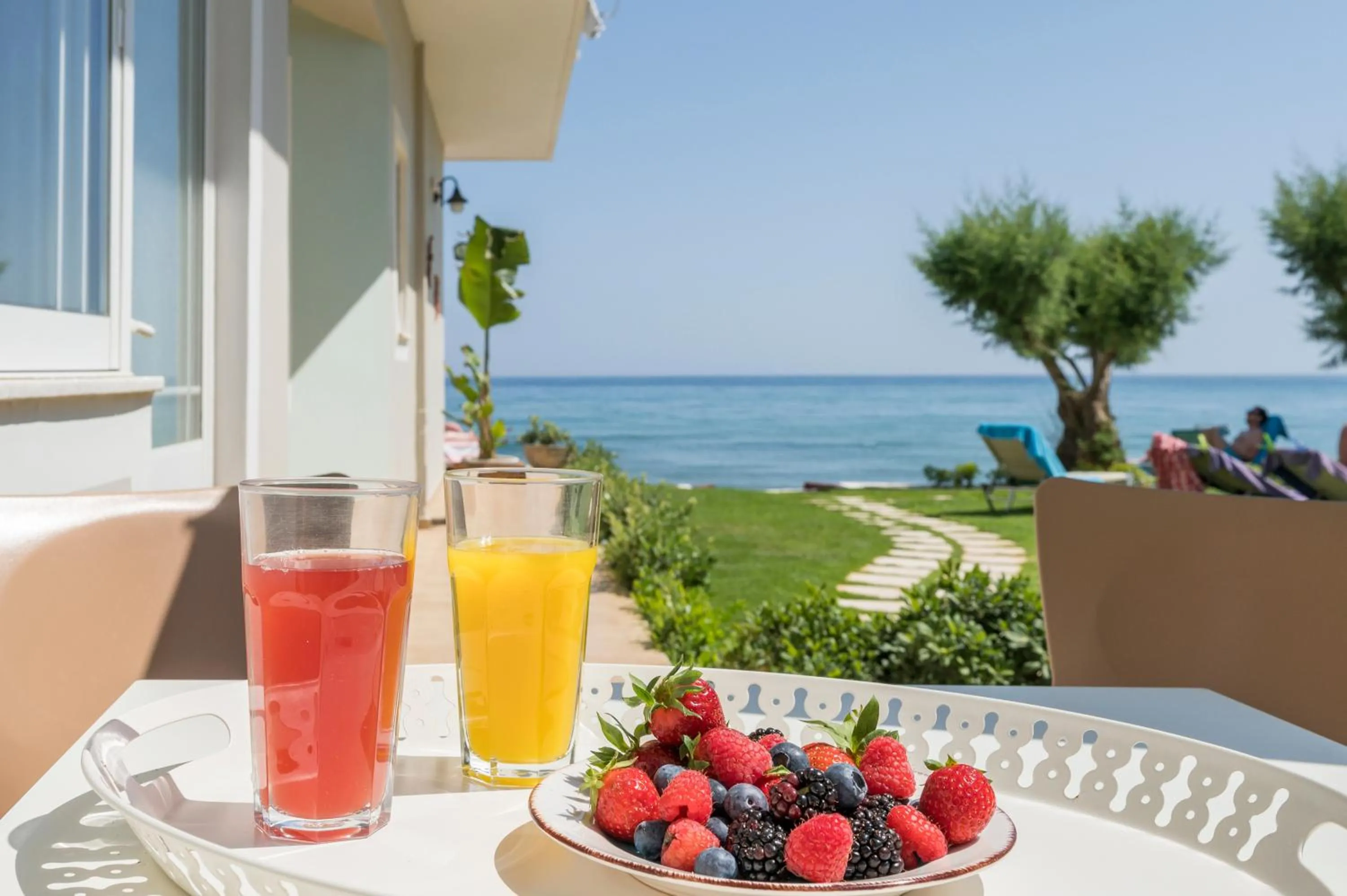 Seating area in Hermes Beach Front