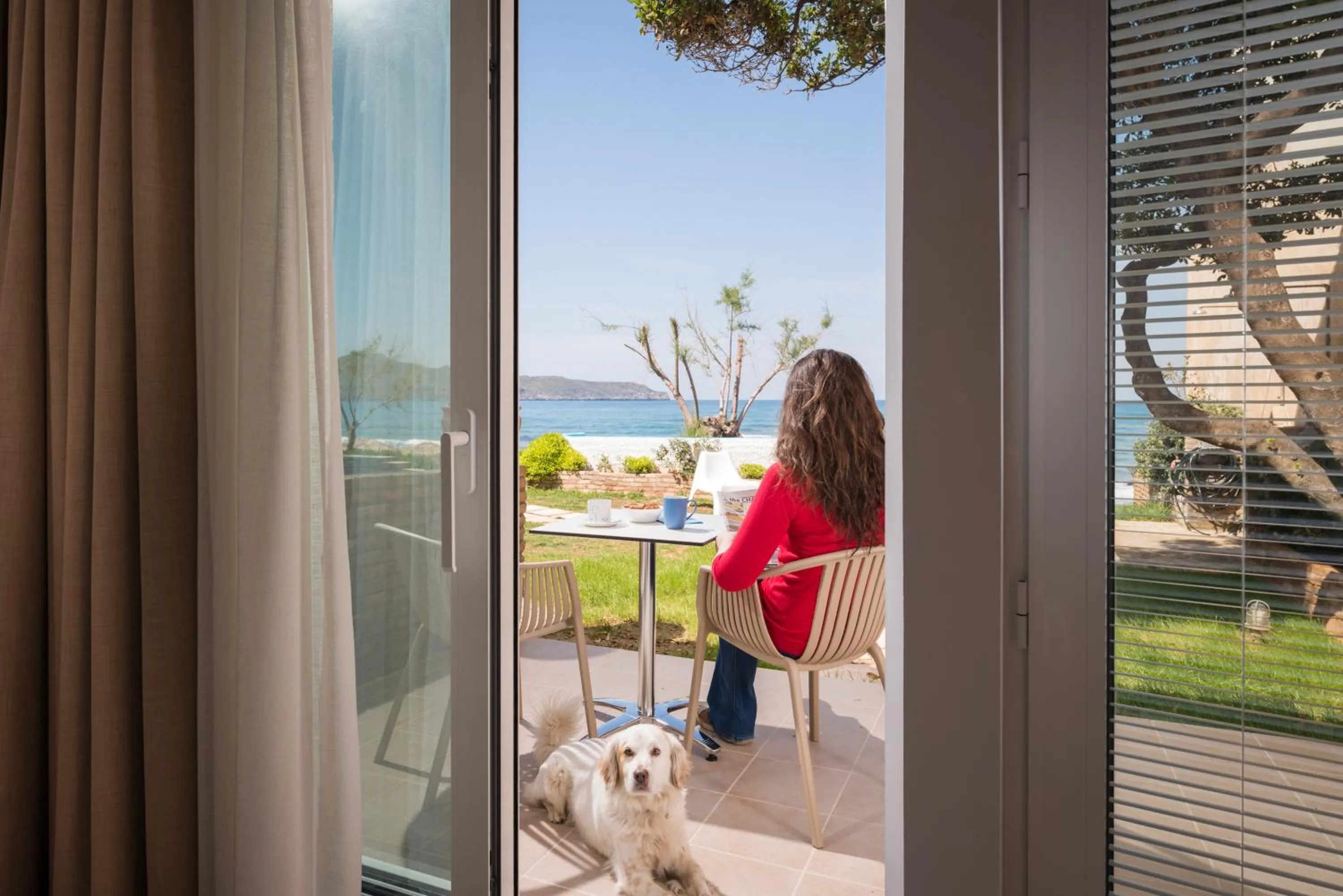 Balcony/Terrace in Hermes Beach Front