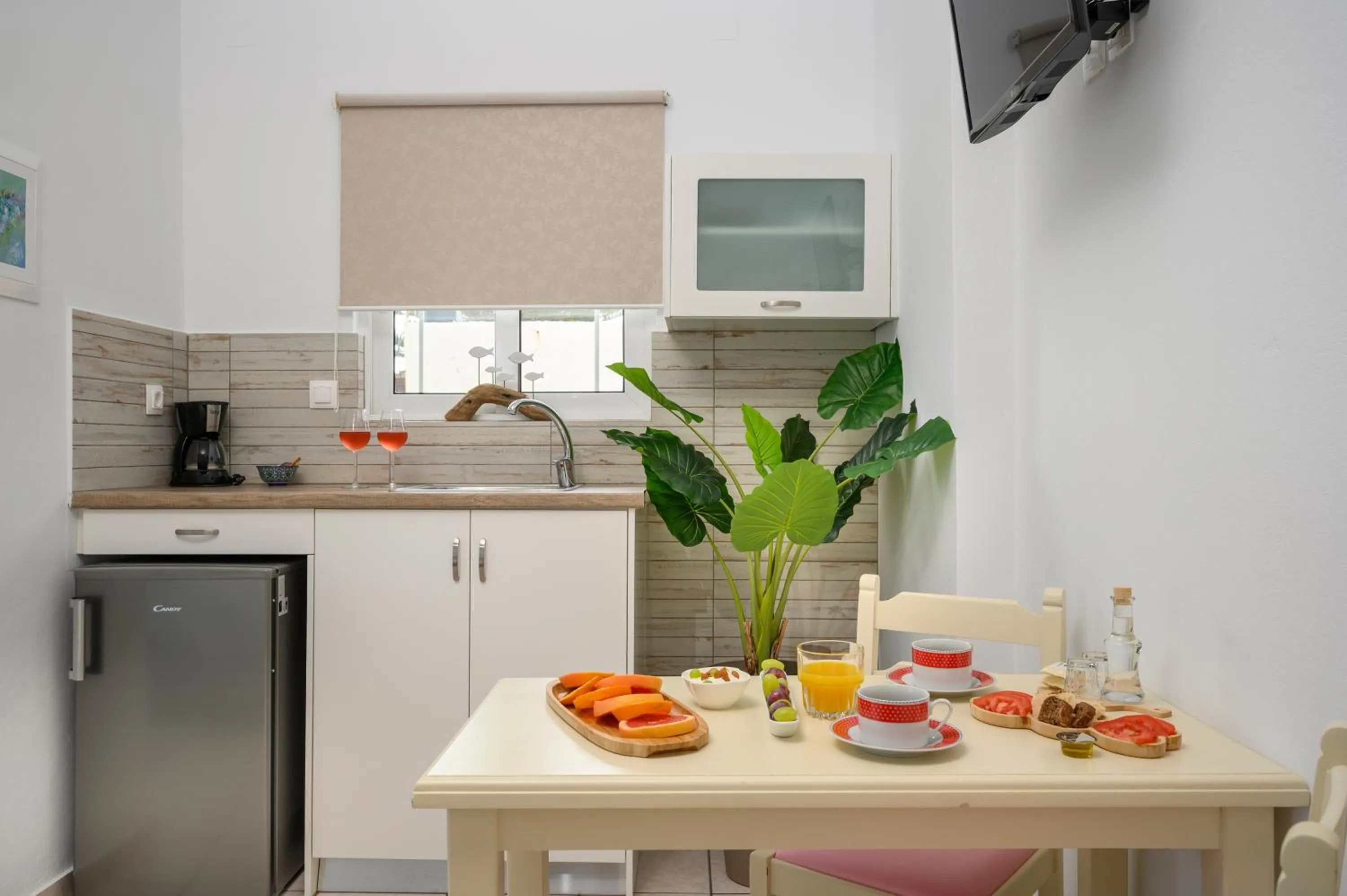 Kitchen or kitchenette in Hermes Beach Front