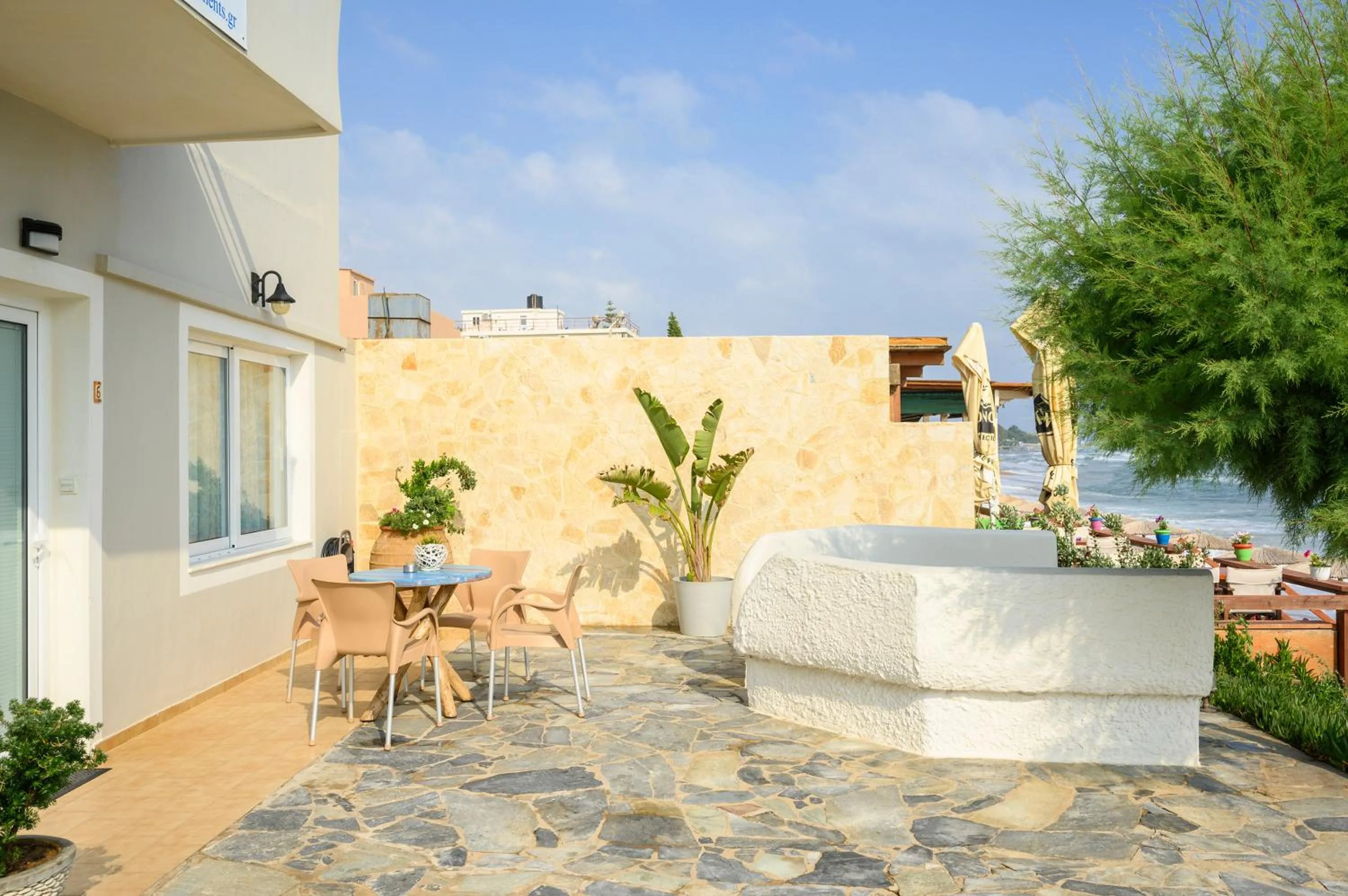 Patio in Hermes Beach Front