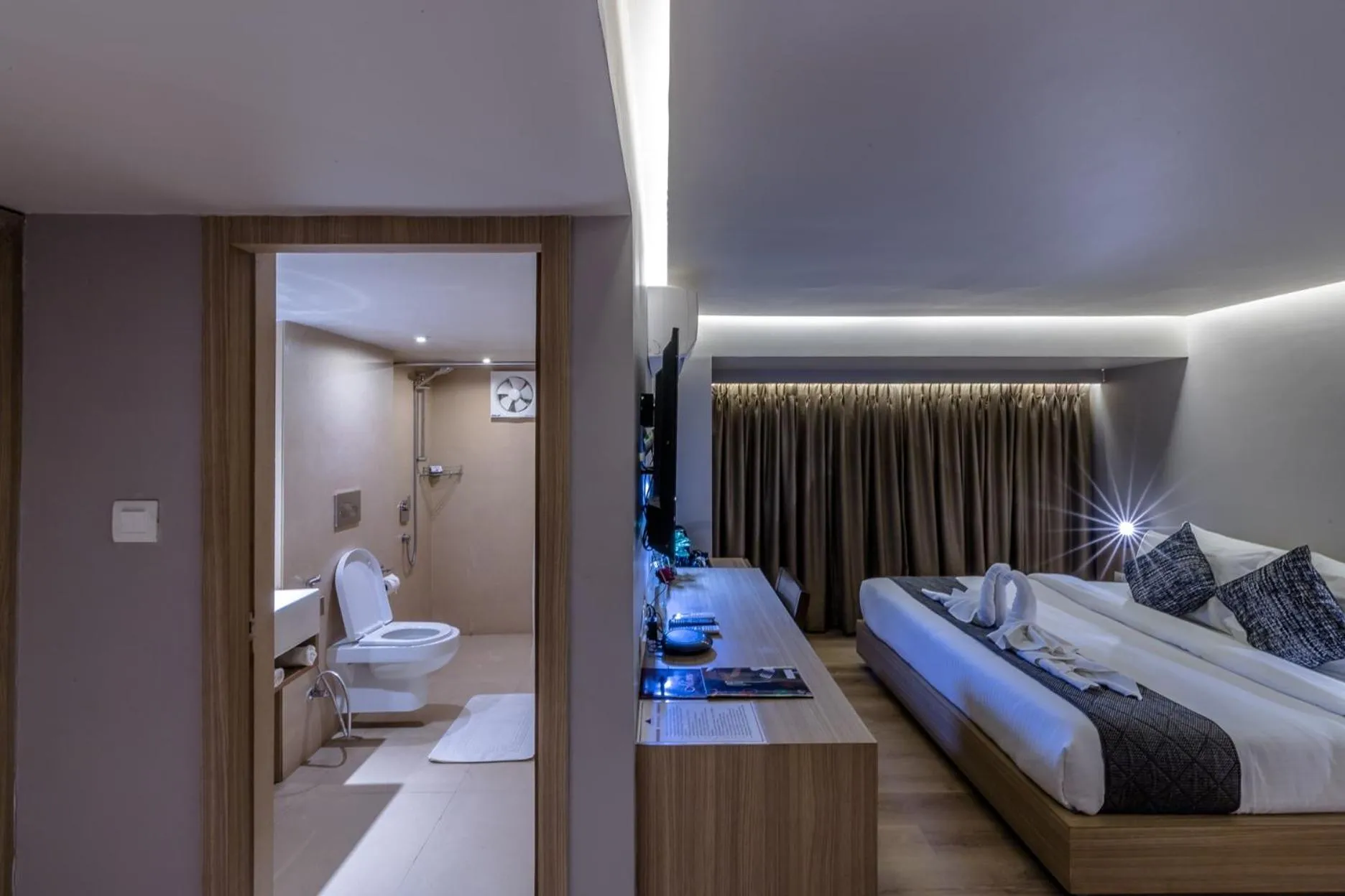 Bed in Princeton Club