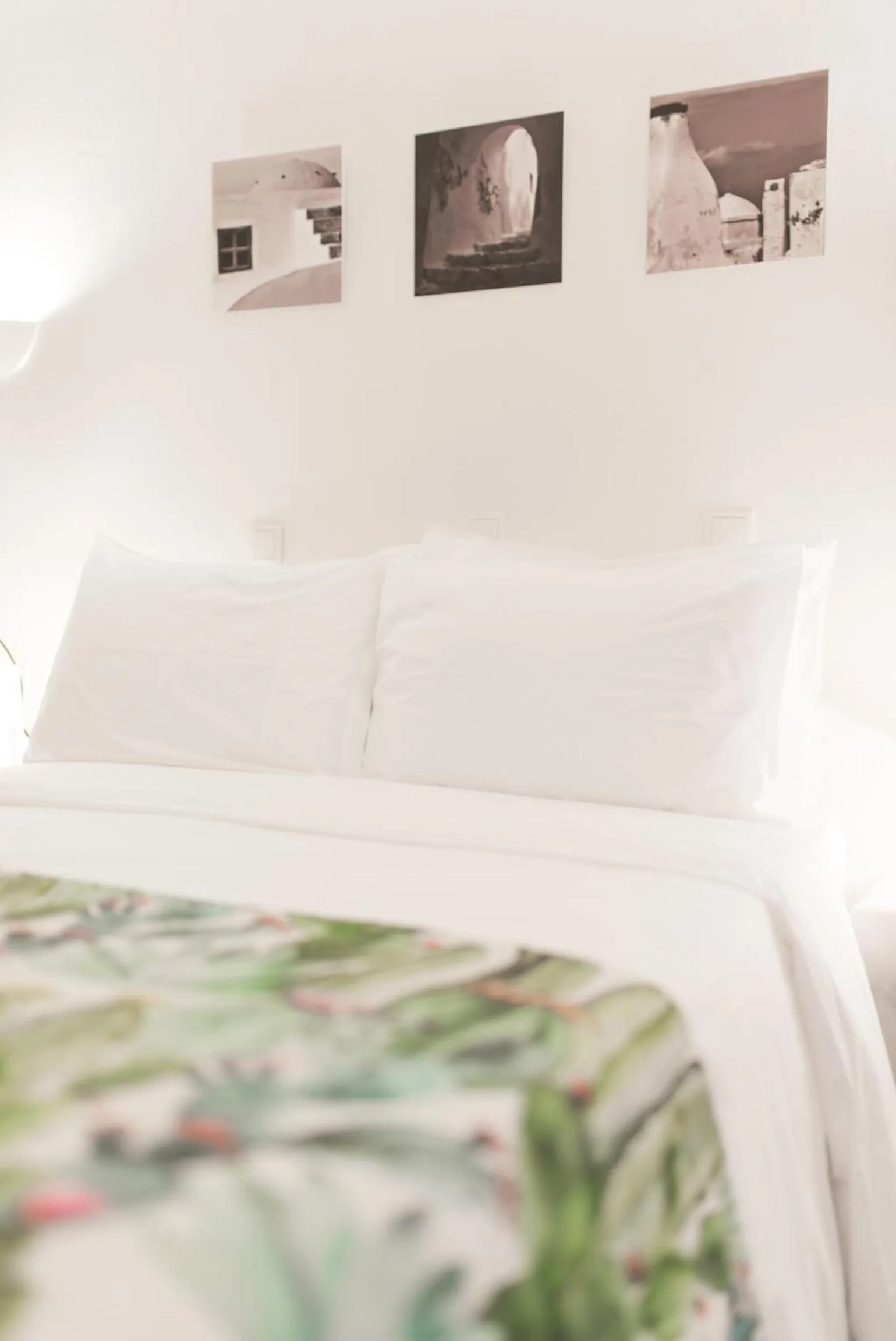 Bed in Agave Santorini Design Boutique Hotel