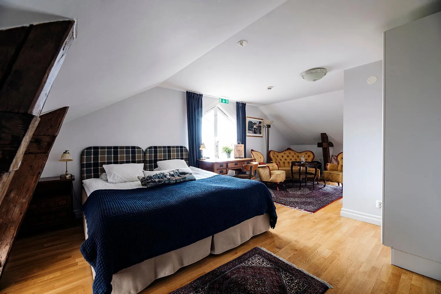 Seating area, Bed in Teleborgs Slott