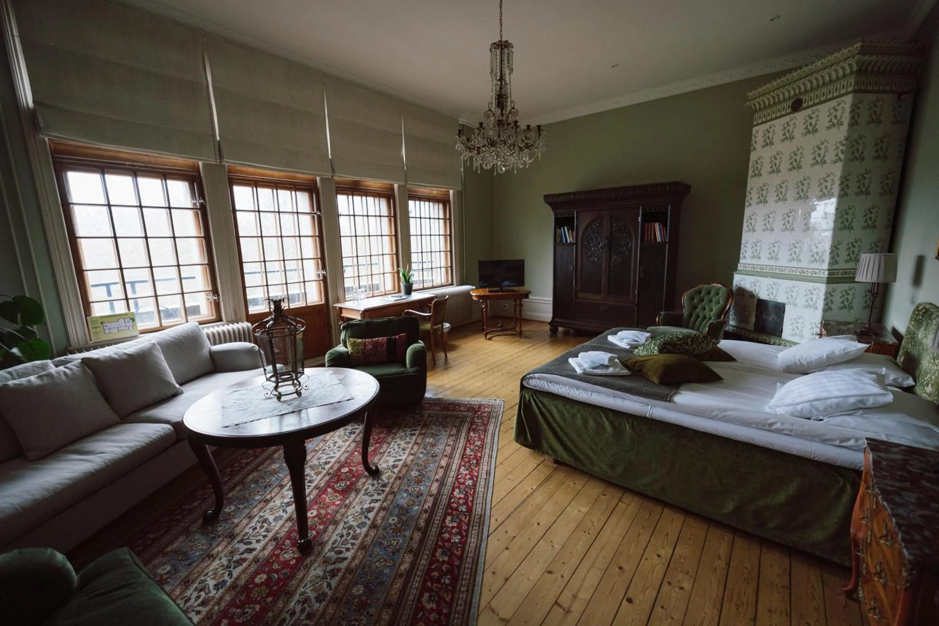 Property building, Bed in Teleborgs Slott