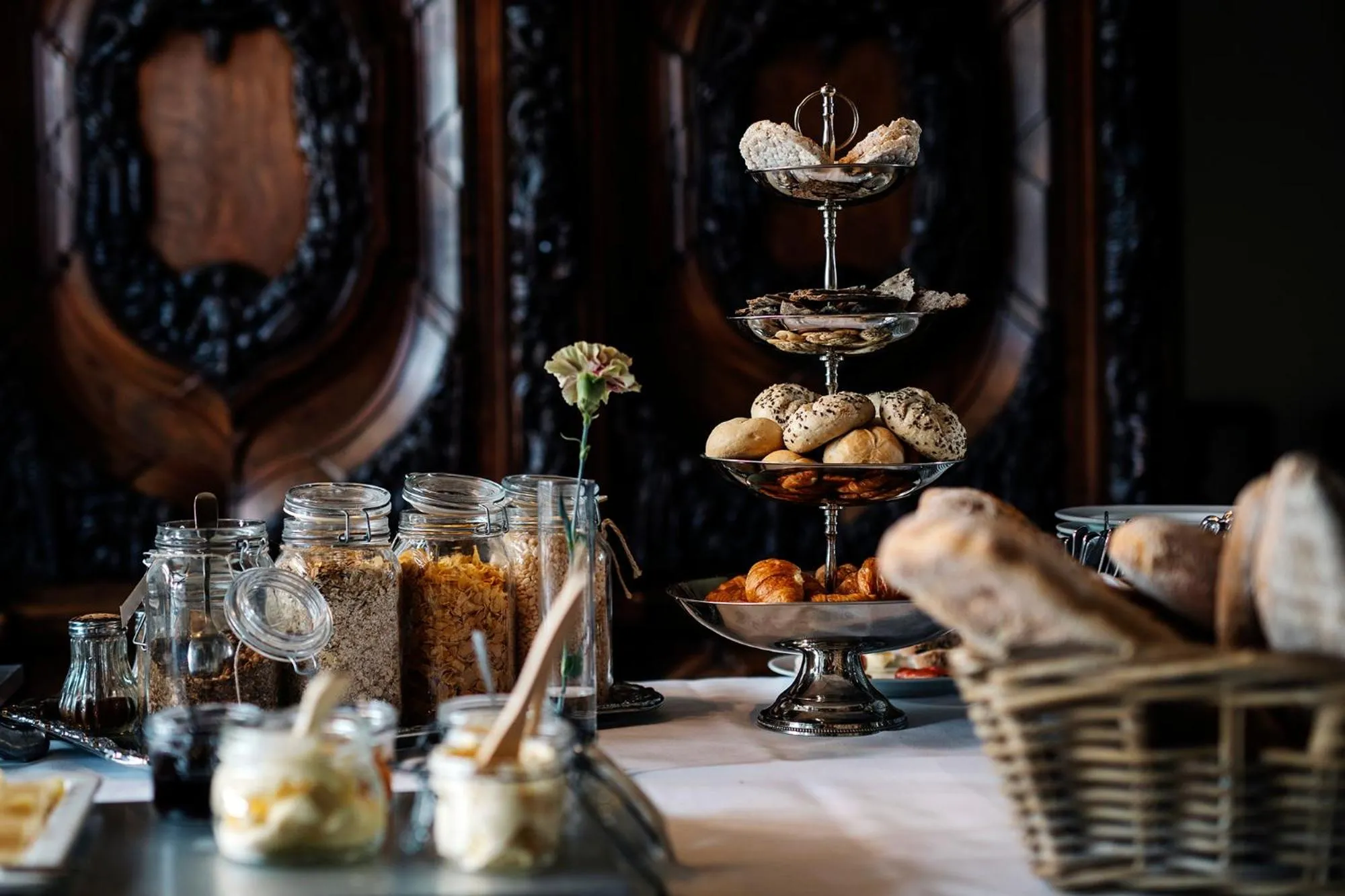 Breakfast in Teleborgs Slott