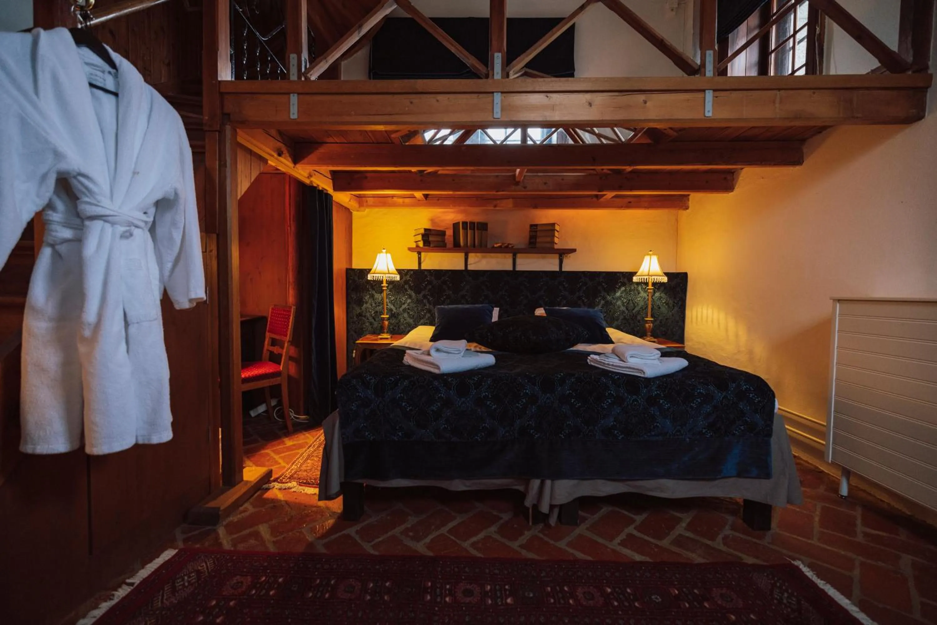 Property building, Bed in Teleborgs Slott