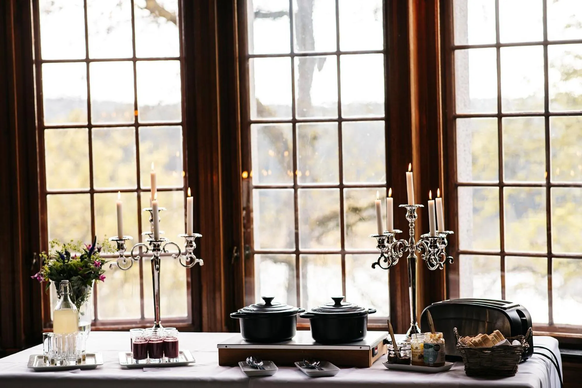 Food and drinks in Teleborgs Slott