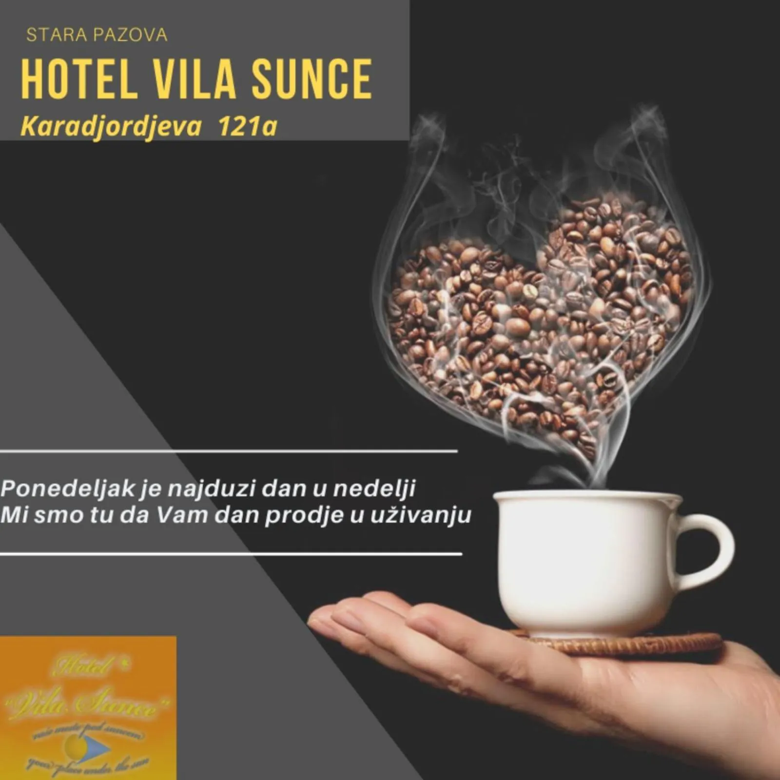 Coffee/tea facilities in Hotel Vila Sunce