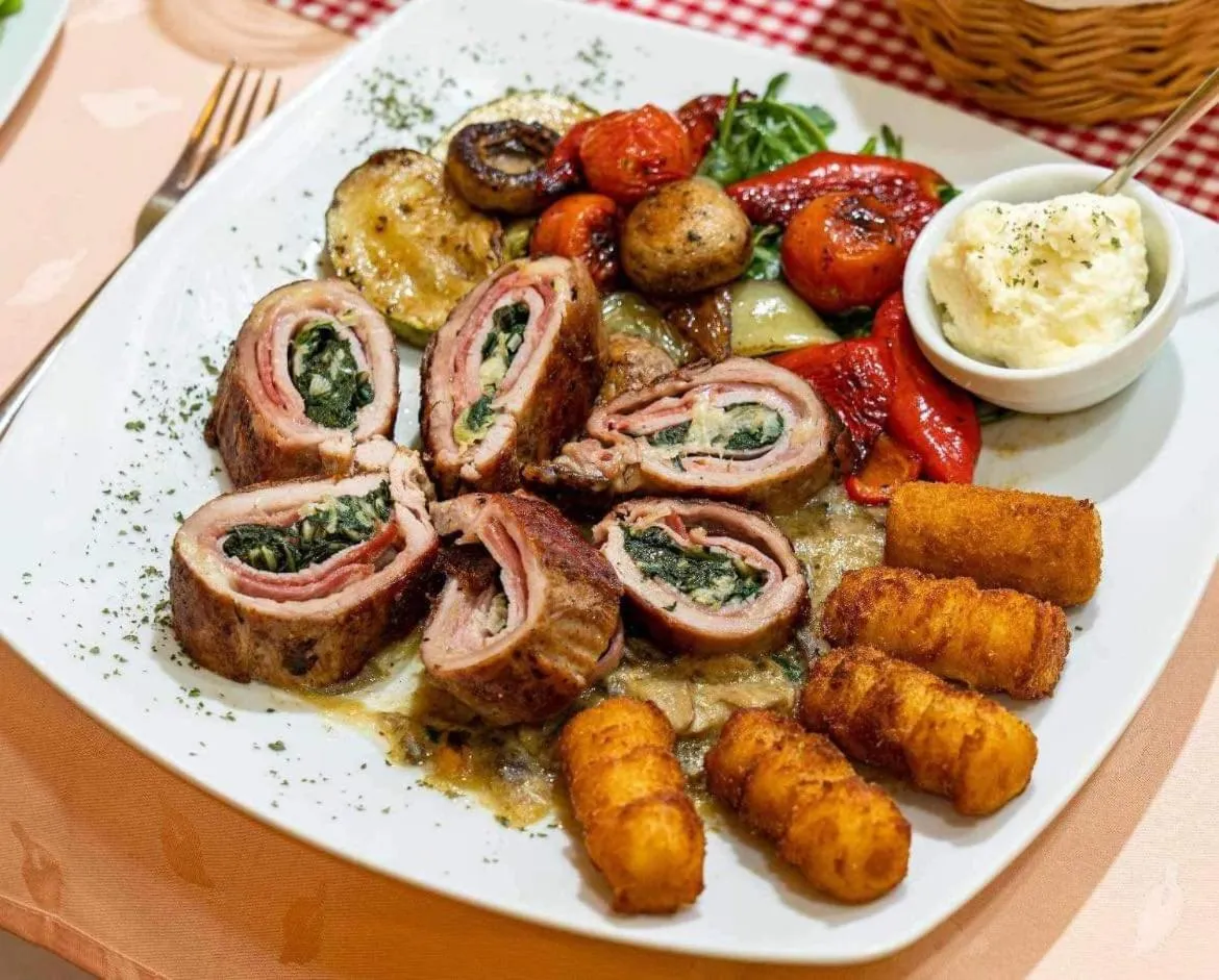 Food and drinks in Hotel Vila Sunce