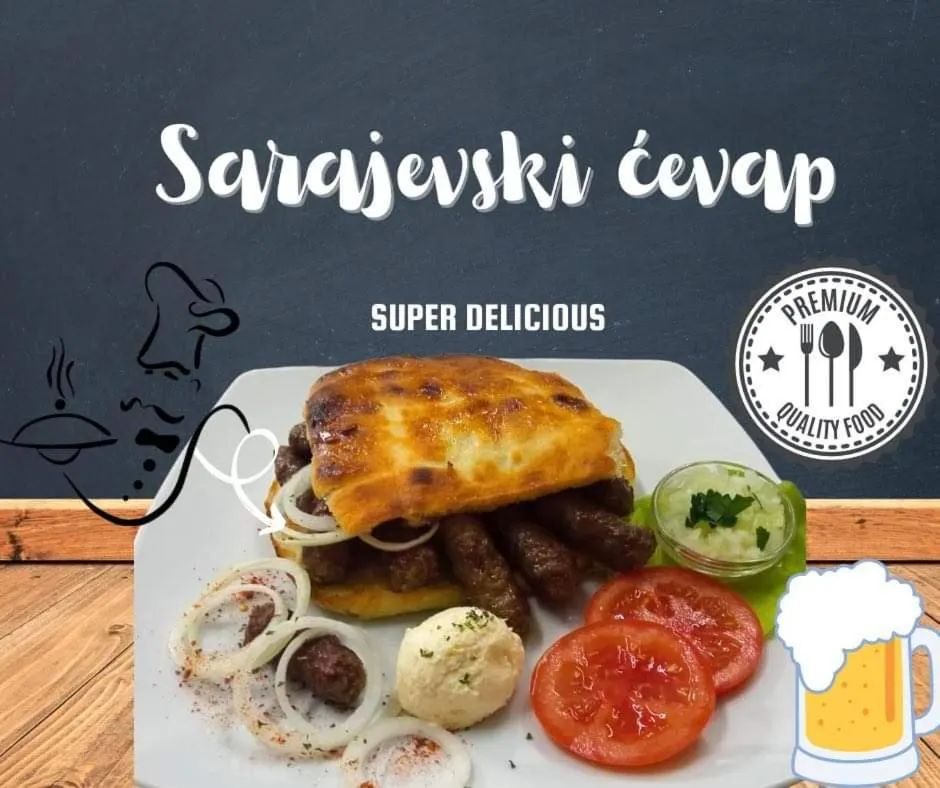 Food in Hotel Vila Sunce