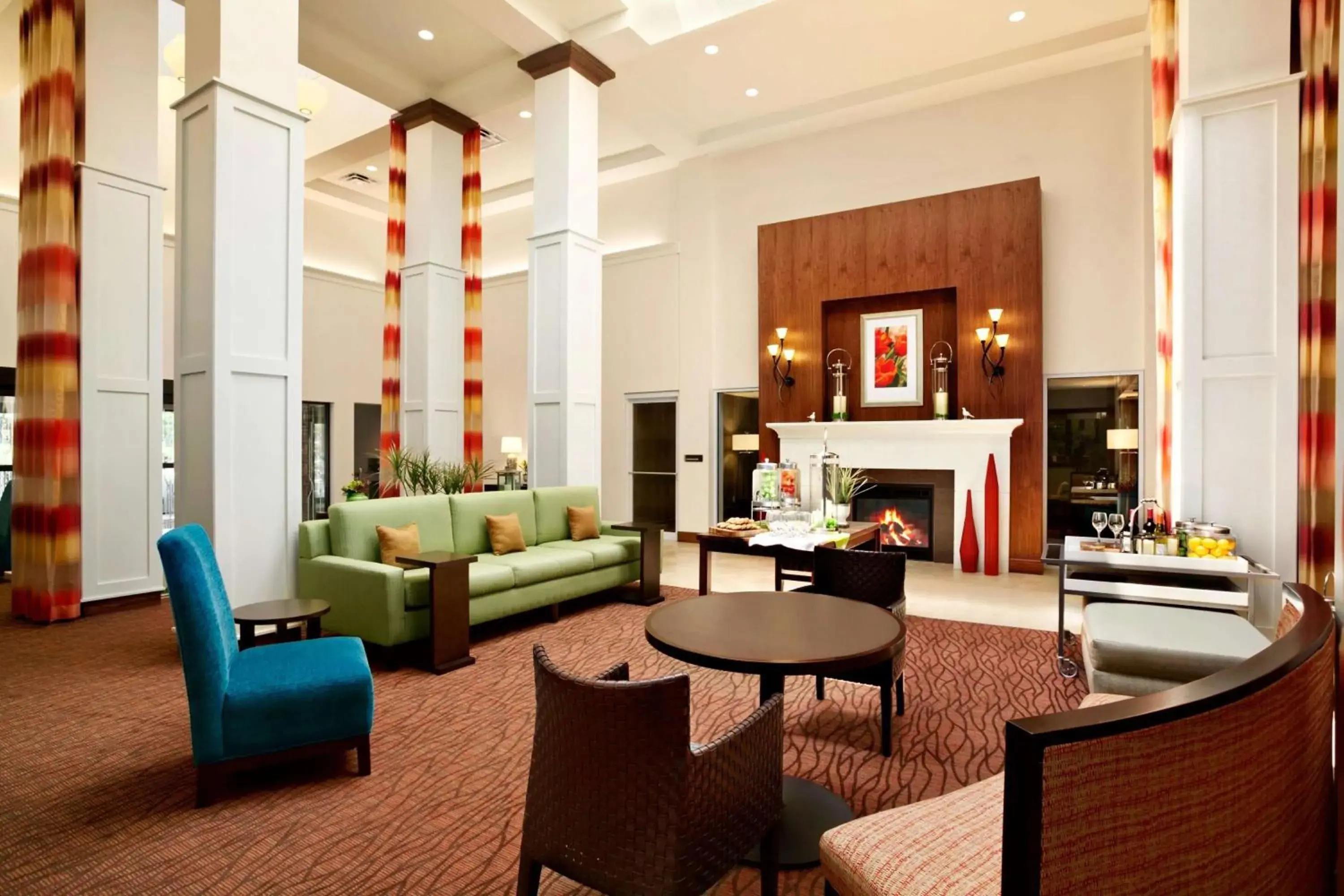 Lobby or reception in Hilton Garden Inn Rochester/Pittsford Lobby or reception in Hilton Garden Inn Rochester/Pittsford