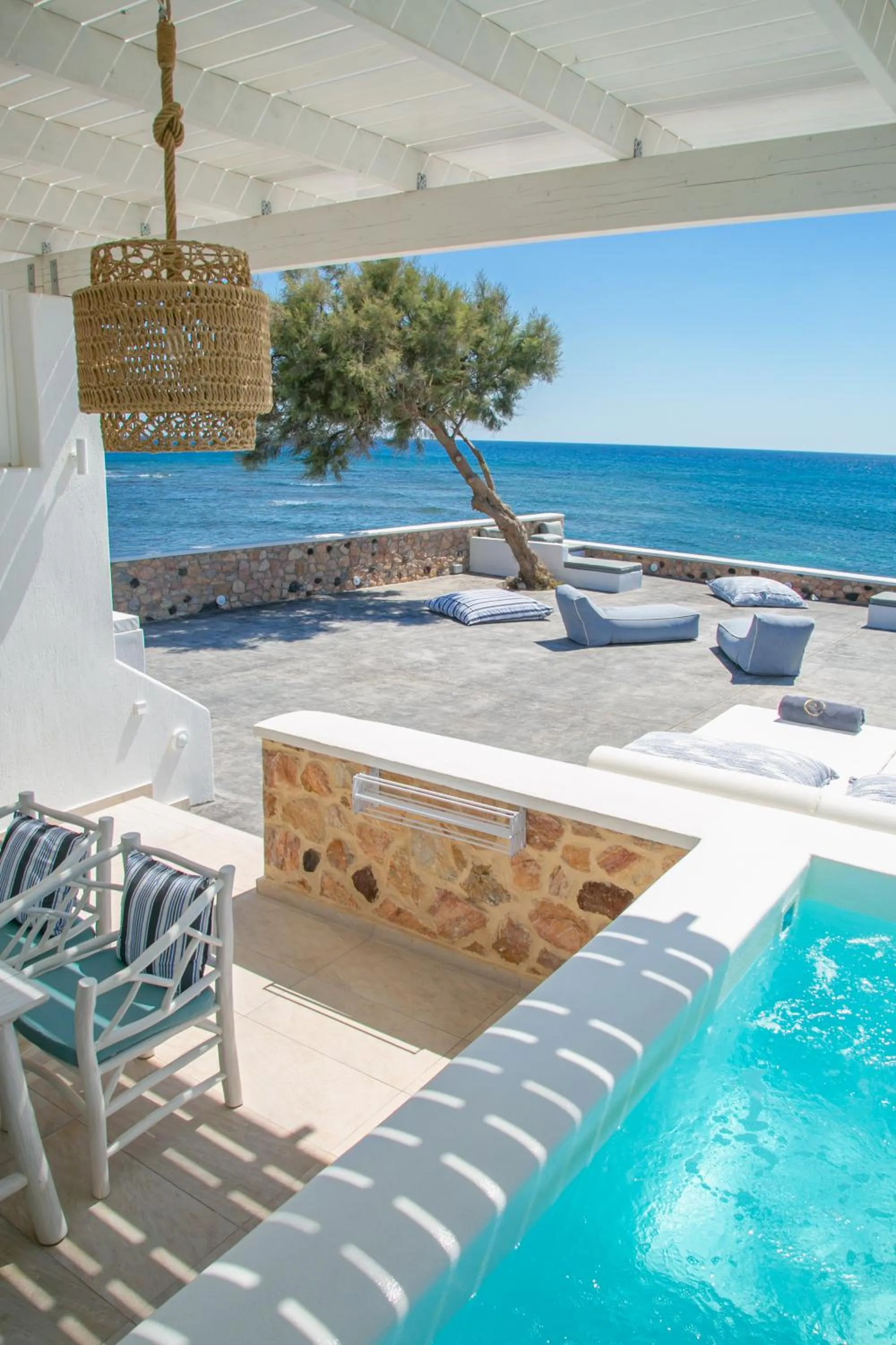 Sea view in Aegean Melody Suites & Villas