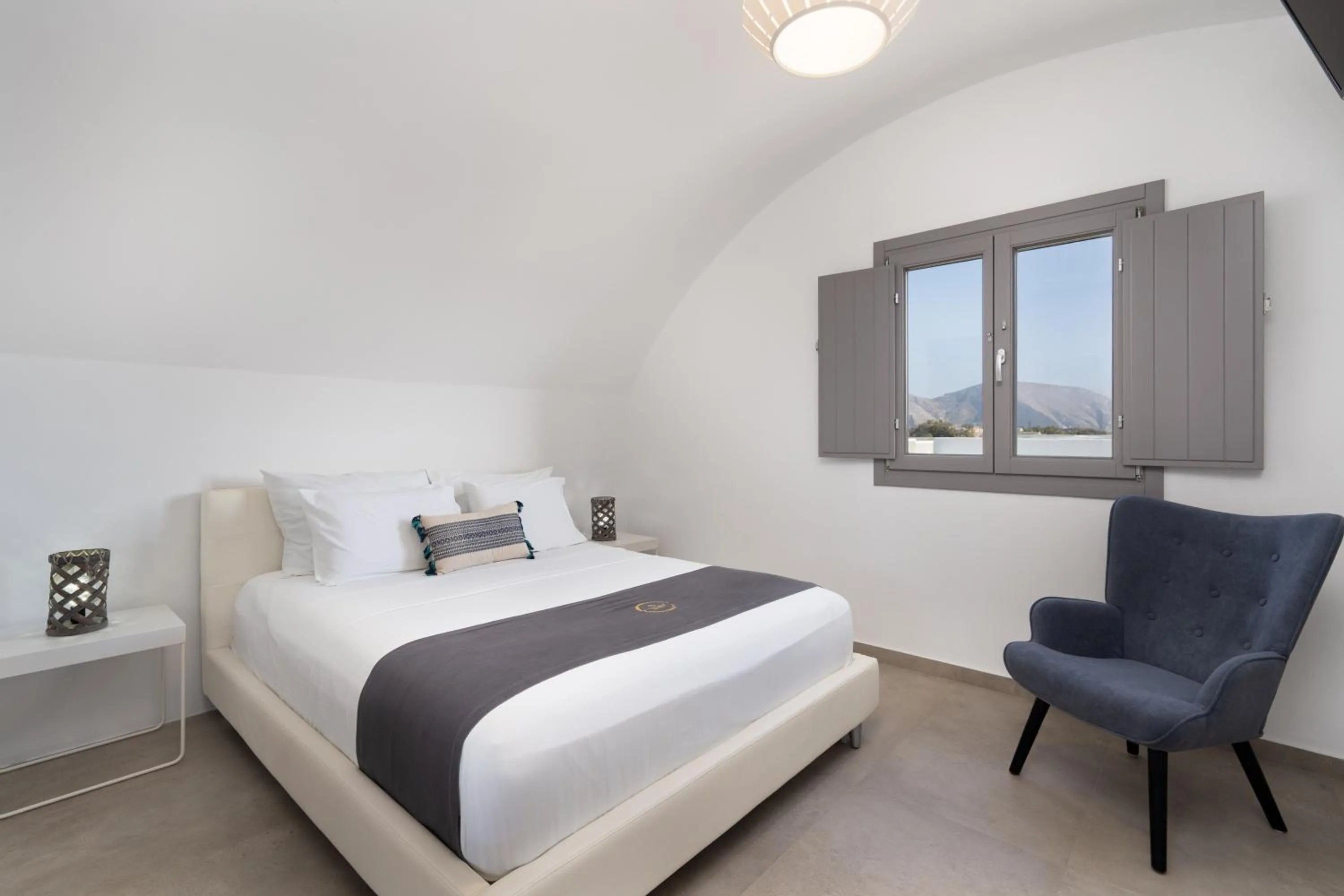 Bedroom in Aegean Melody Suites & Villas