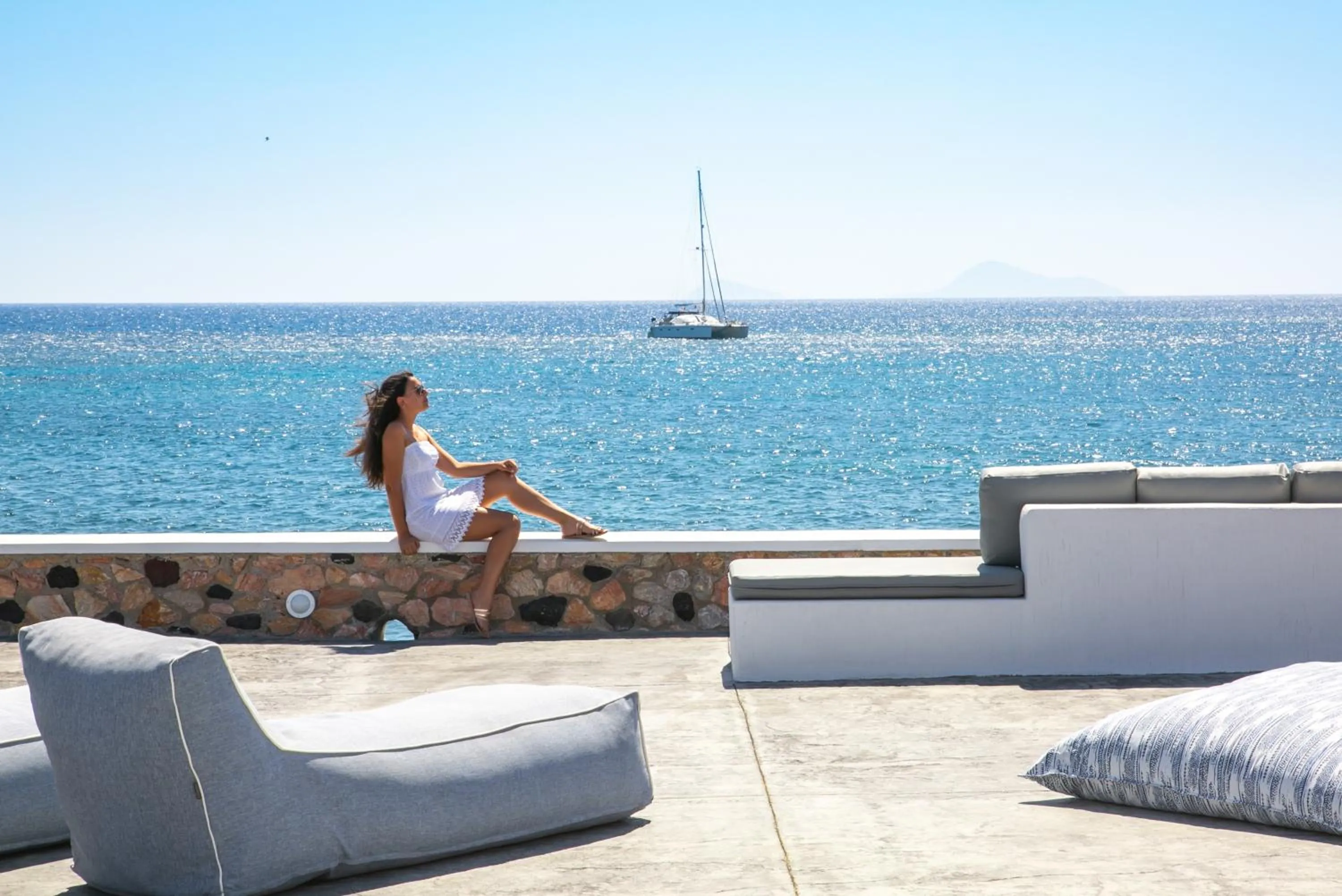 Sea view in Aegean Melody Suites & Villas
