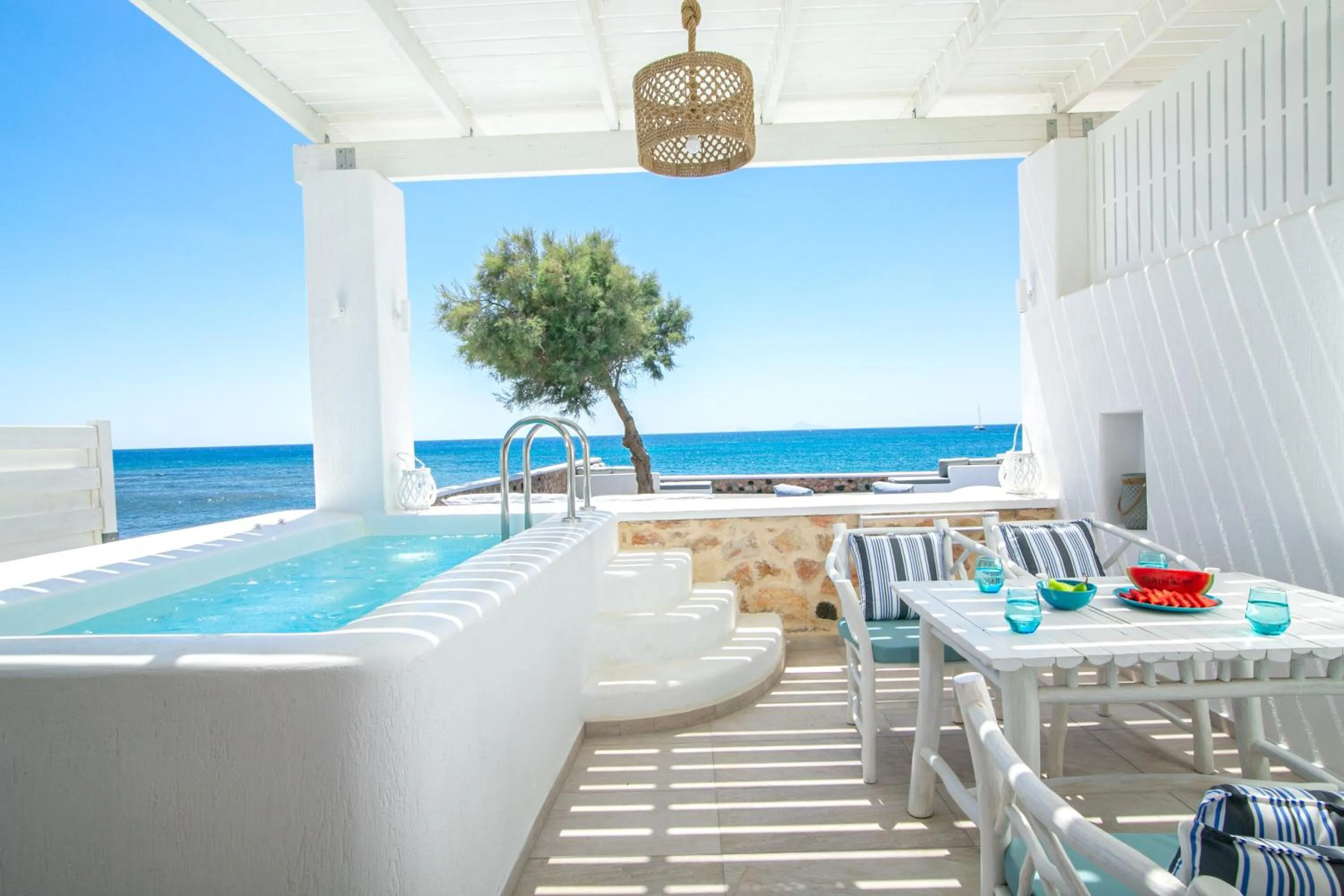 Balcony/Terrace in Aegean Melody Suites & Villas