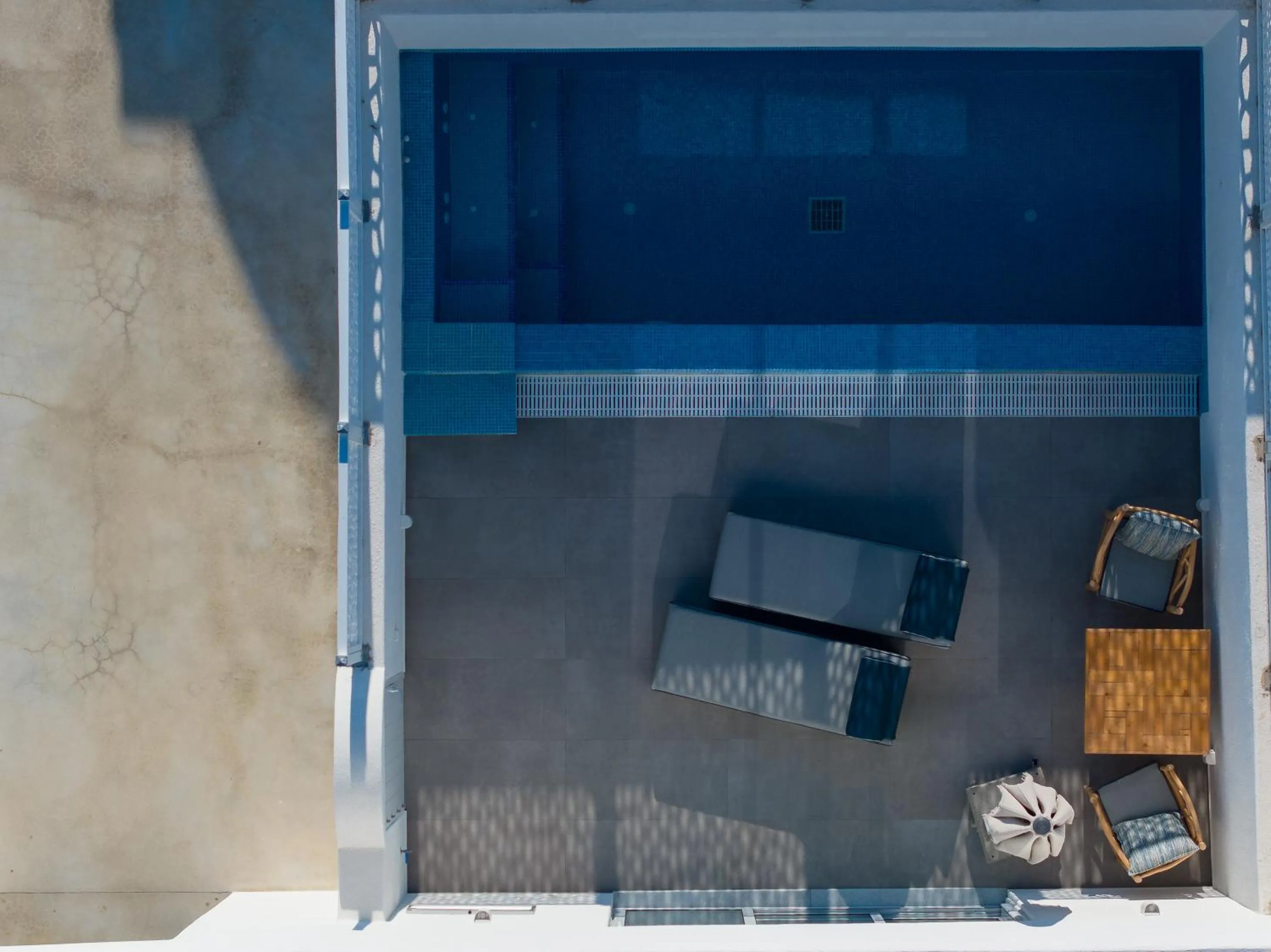 Pool view in Aegean Melody Suites & Villas