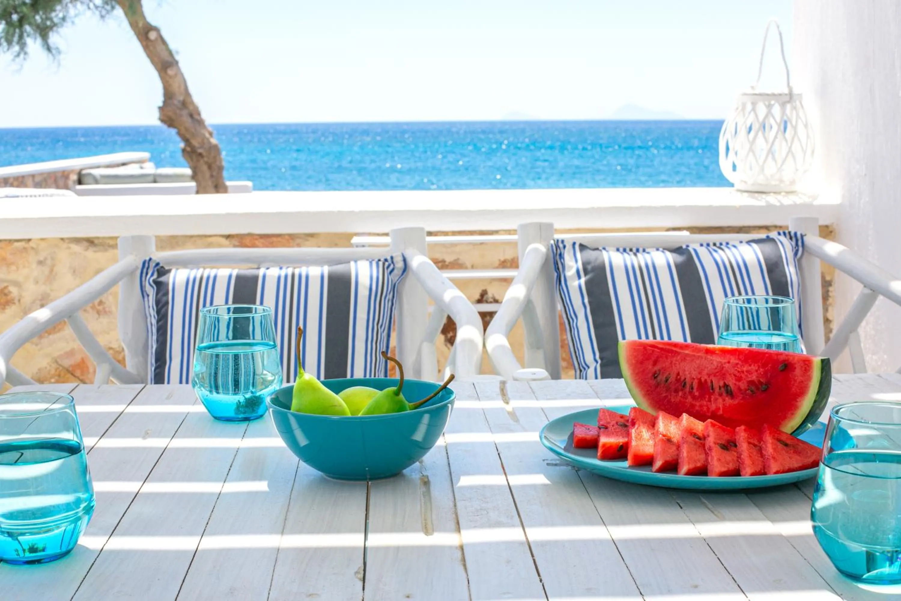 Food and drinks in Aegean Melody Suites & Villas