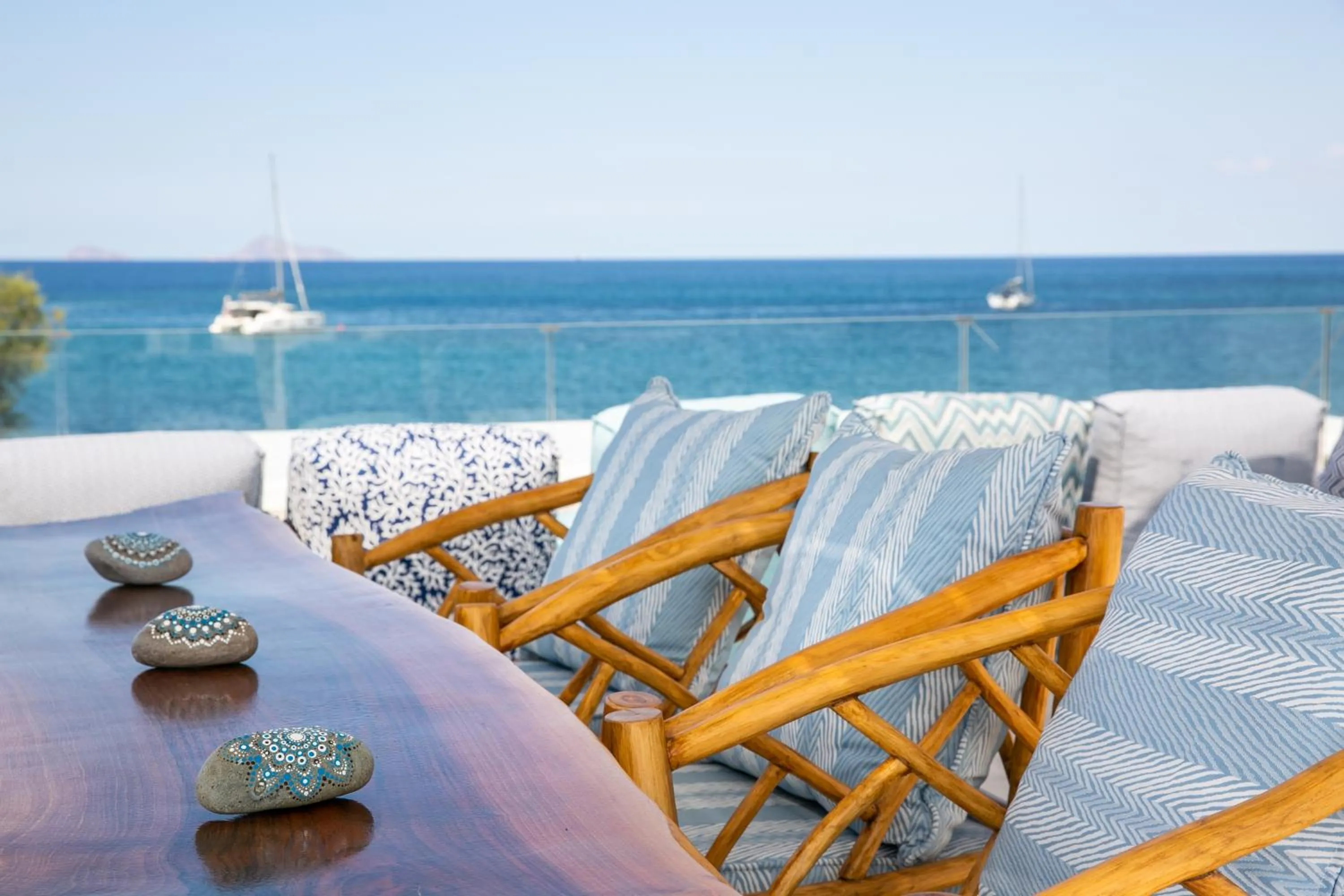 Balcony/Terrace in Aegean Melody Suites & Villas
