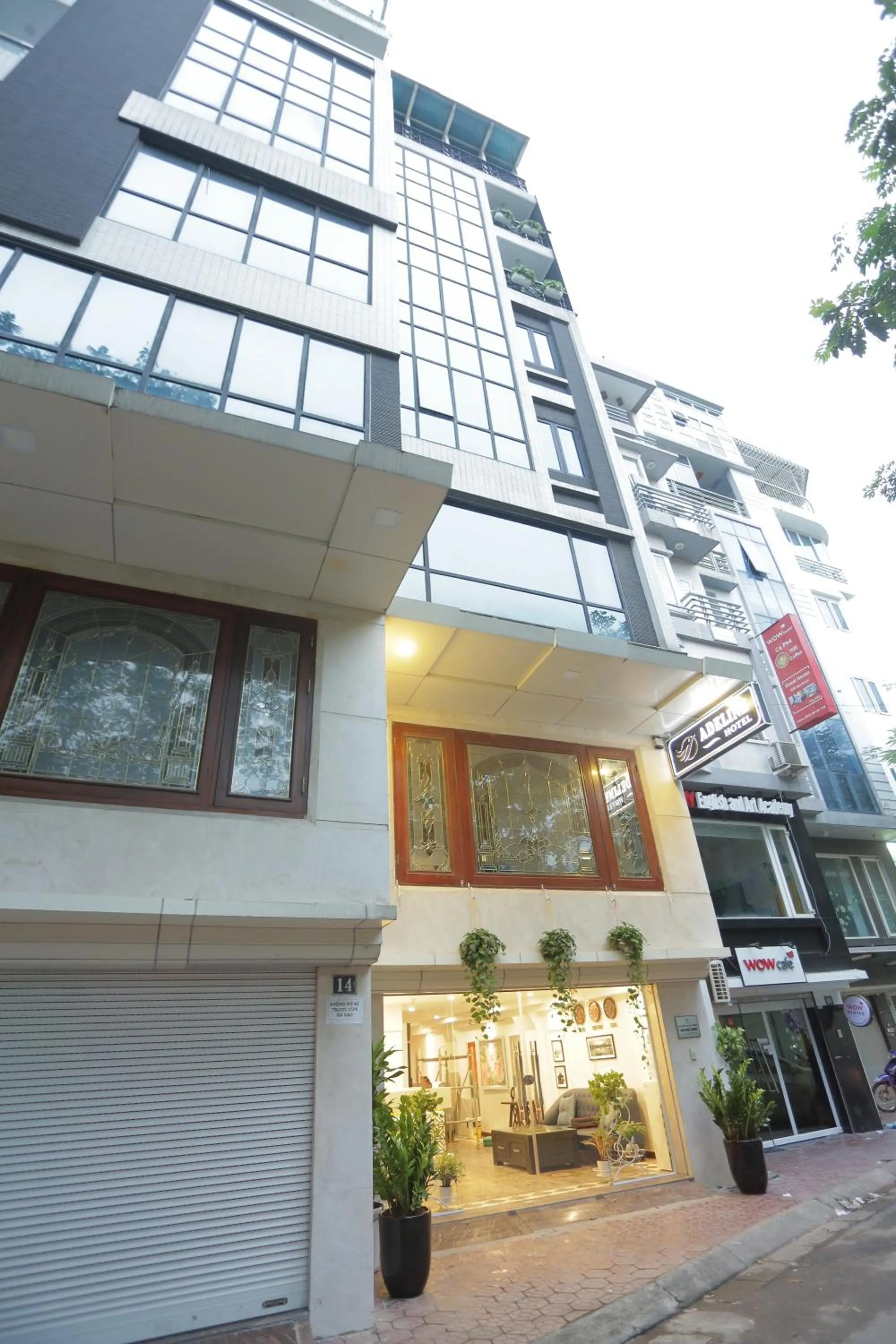 Logo/Certificate/Sign in Adeline Hotel Hanoi