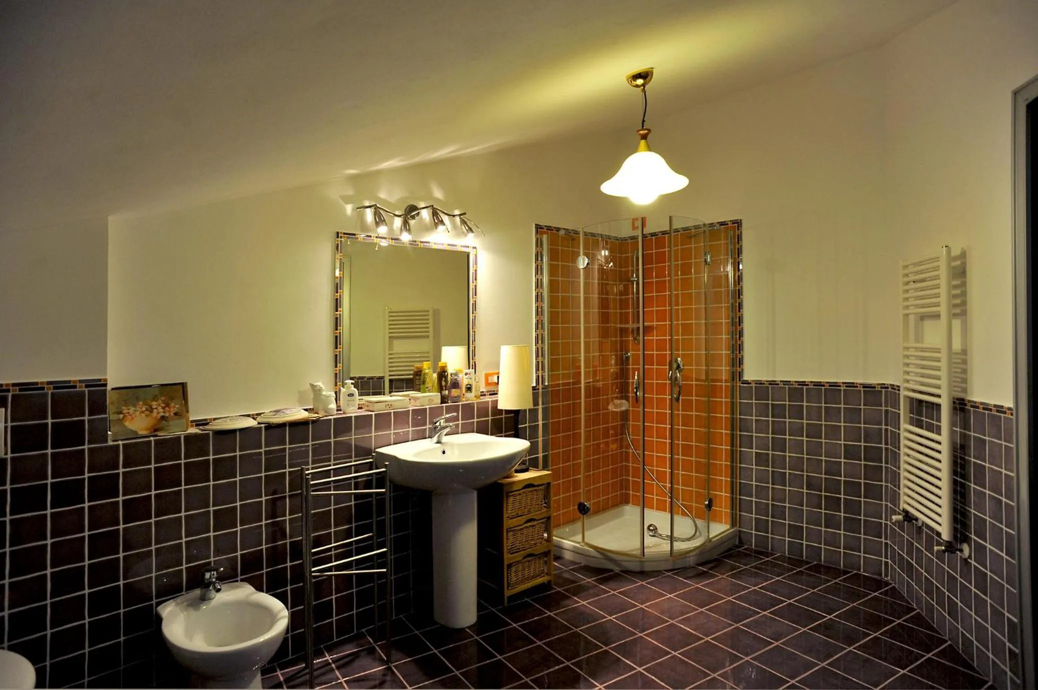 Shower in IL golfo artisti e poeti villa thea